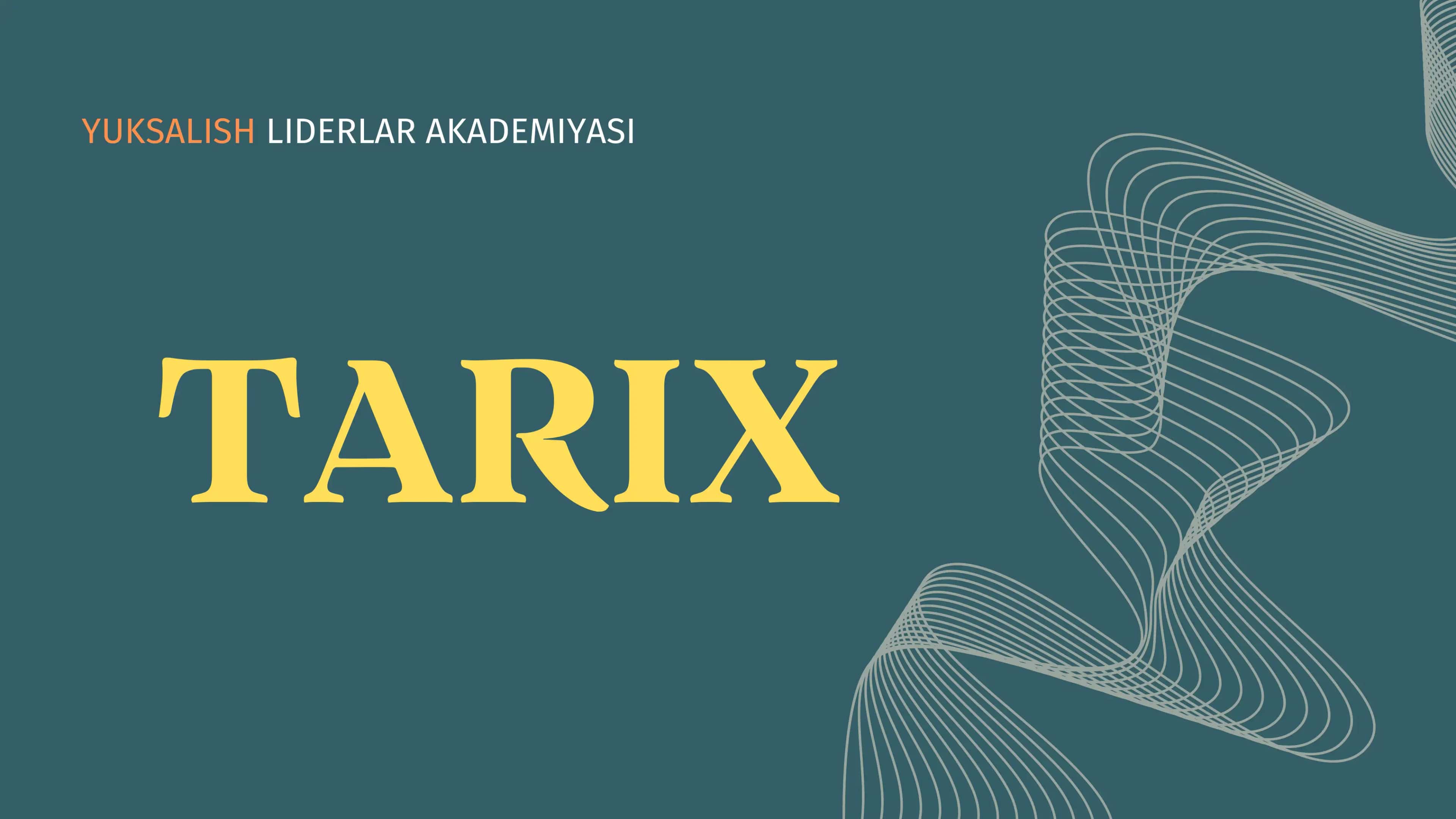 TARIX O'ZI