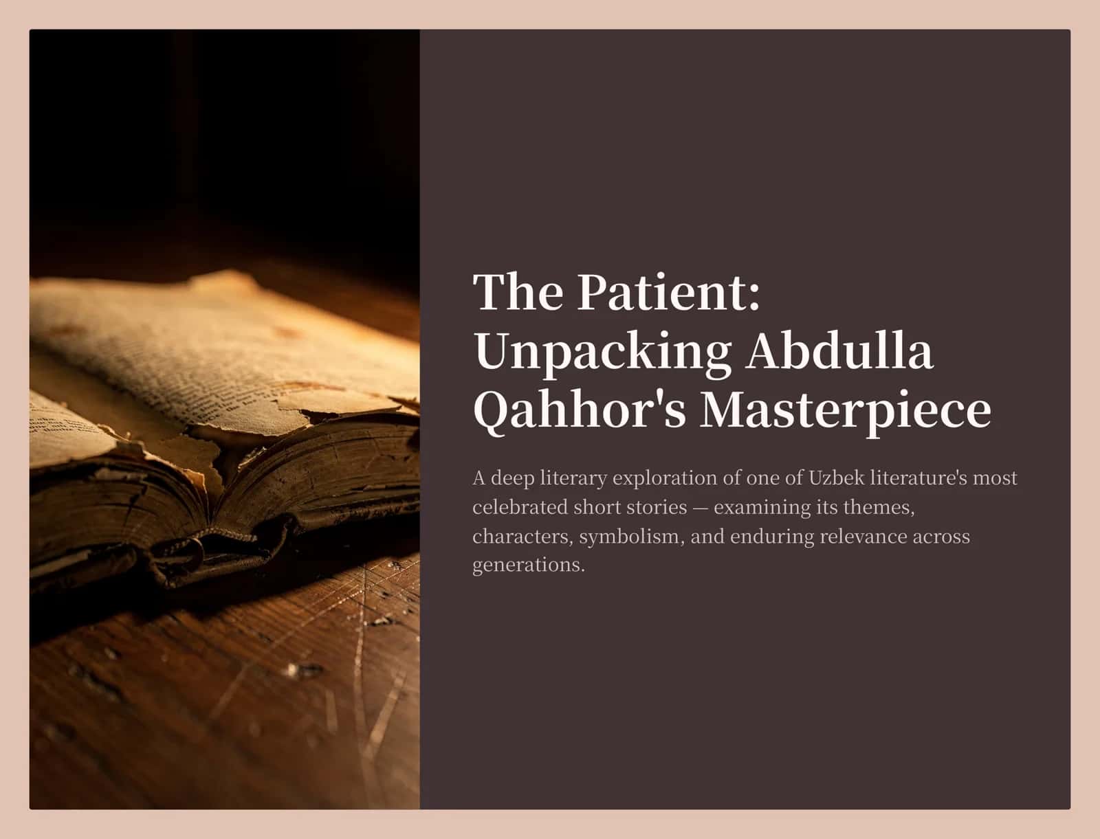 The Patient