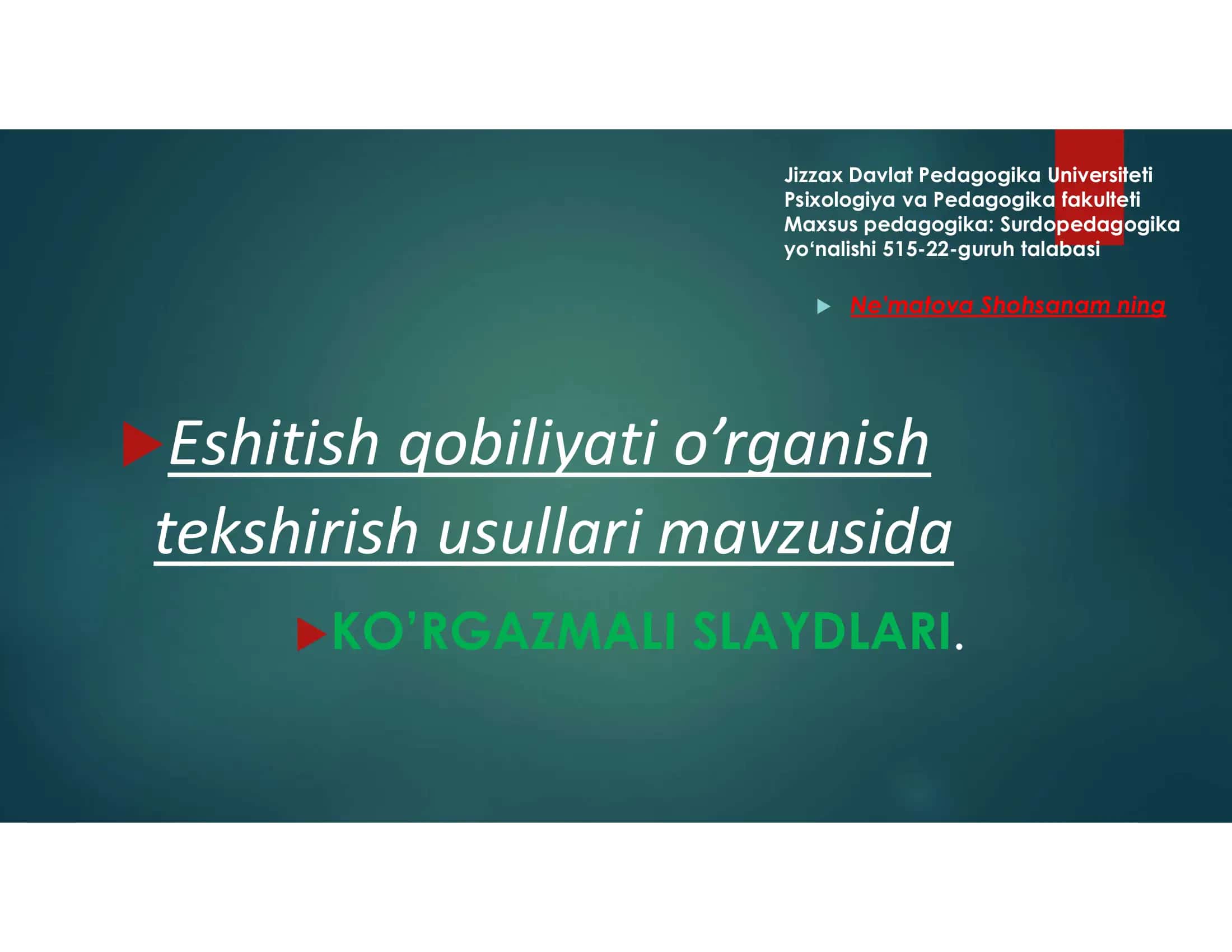 Surdopedagogika