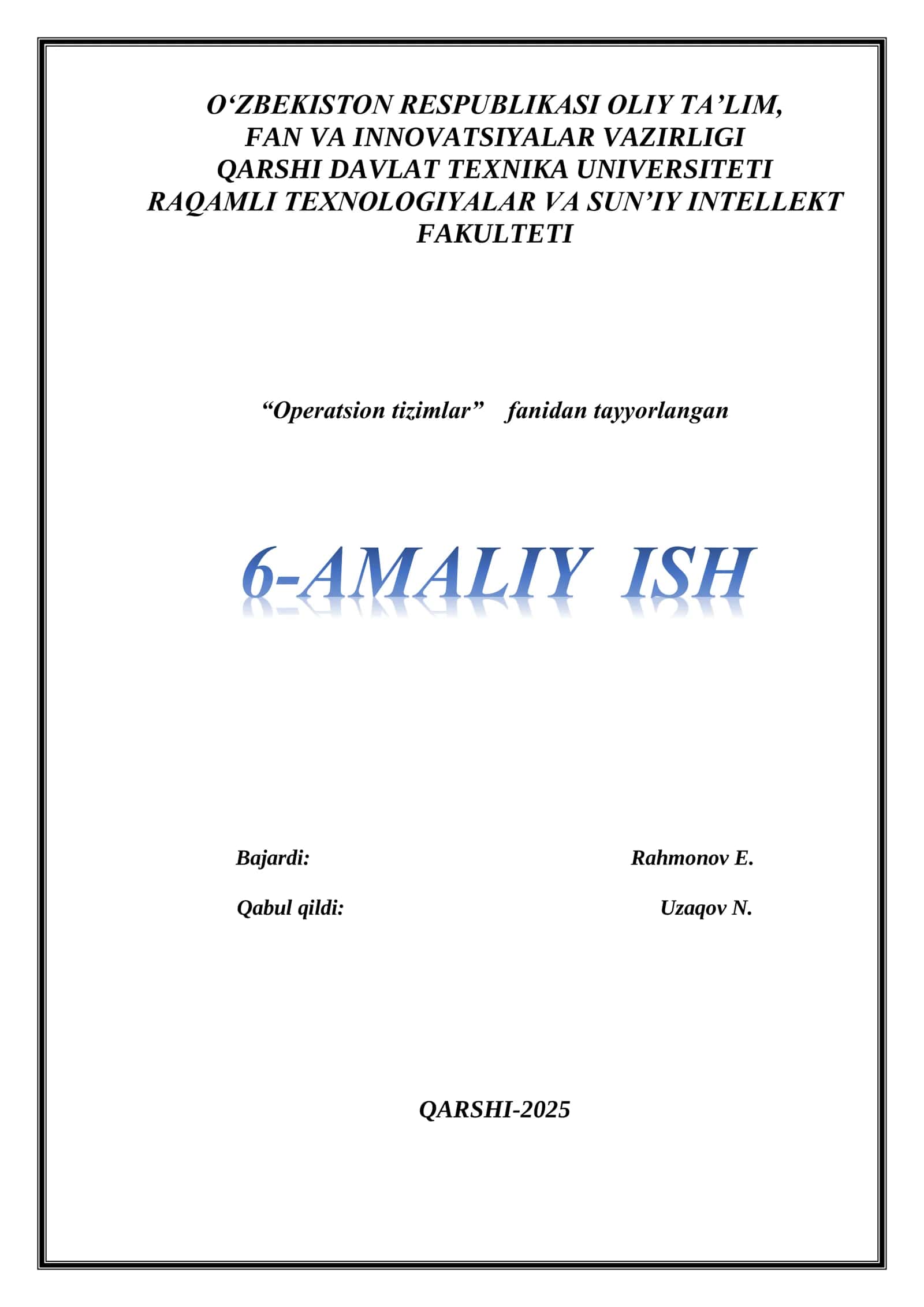 Operatsion tizimlar - Windows da topshiriqlarni rejalashtirish (Task scheduler)