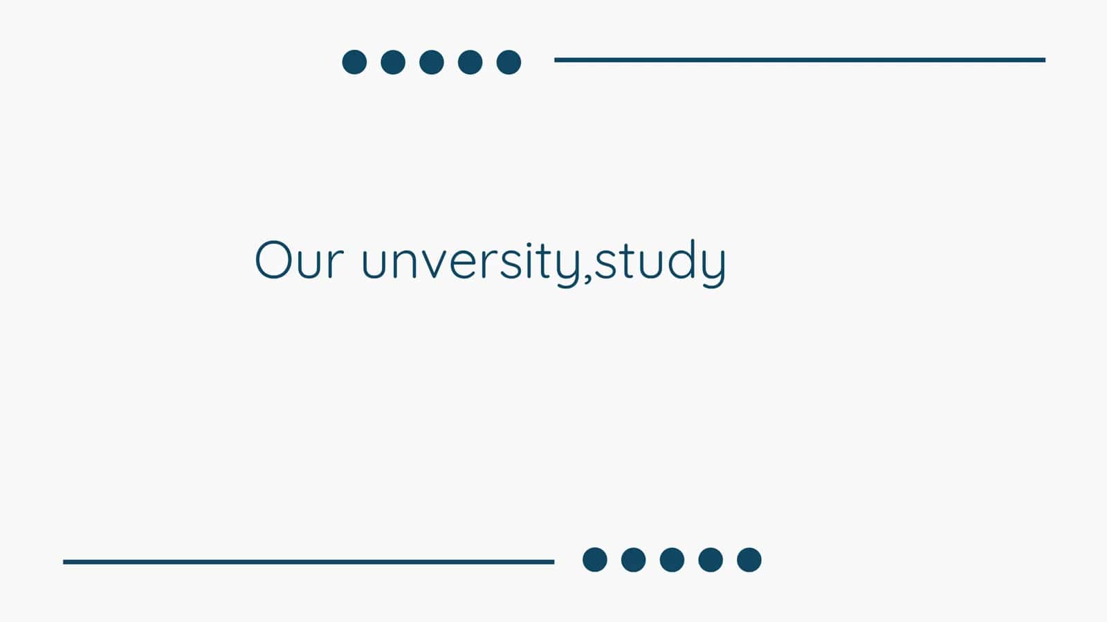 About Our University