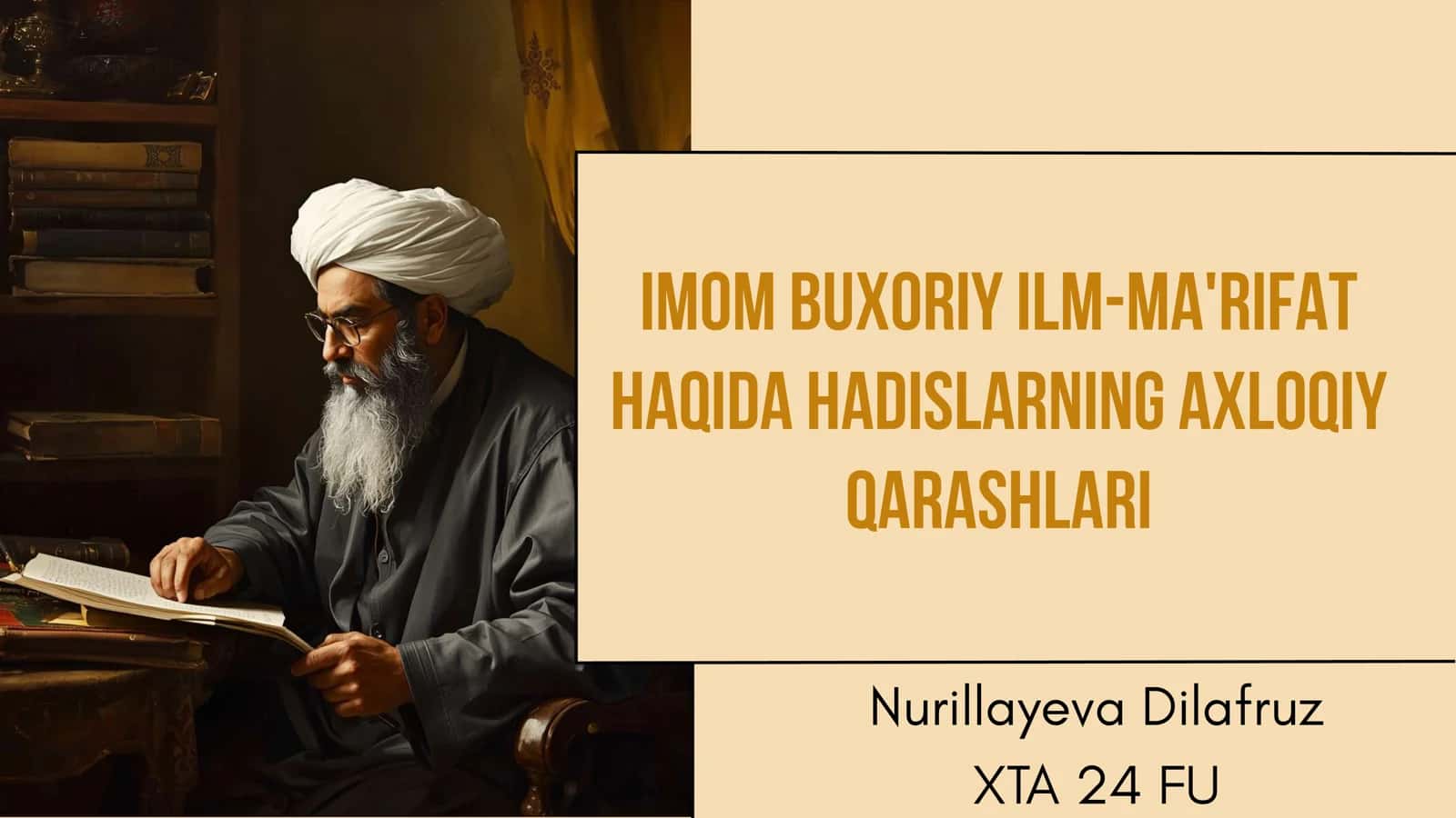Imom Buxoriy