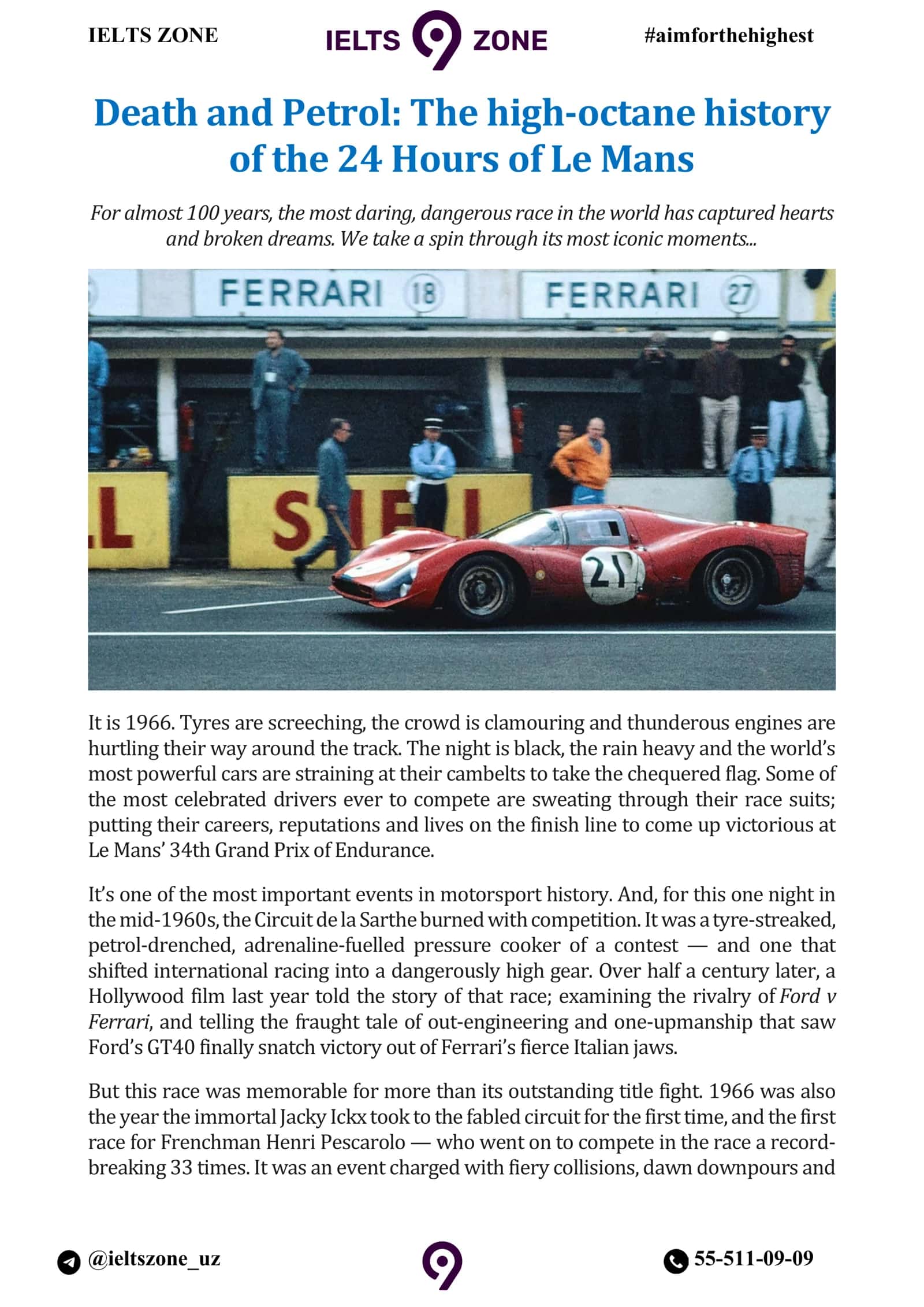 Death and Petrol: The high-octane history of the 24 Hours of Le Mans