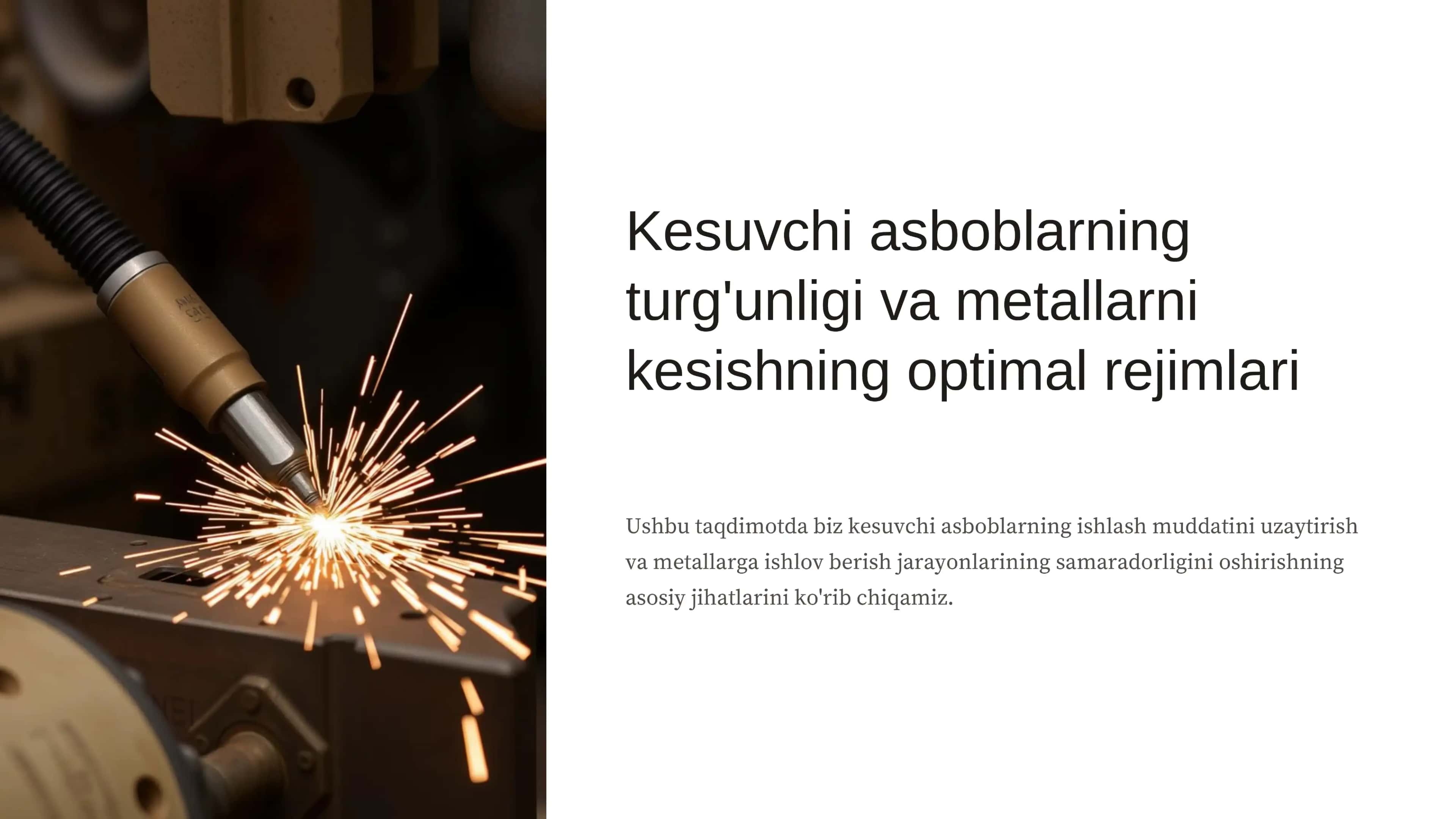 To‘qimachilik kesuvchi asboblar Haqida taqdimot