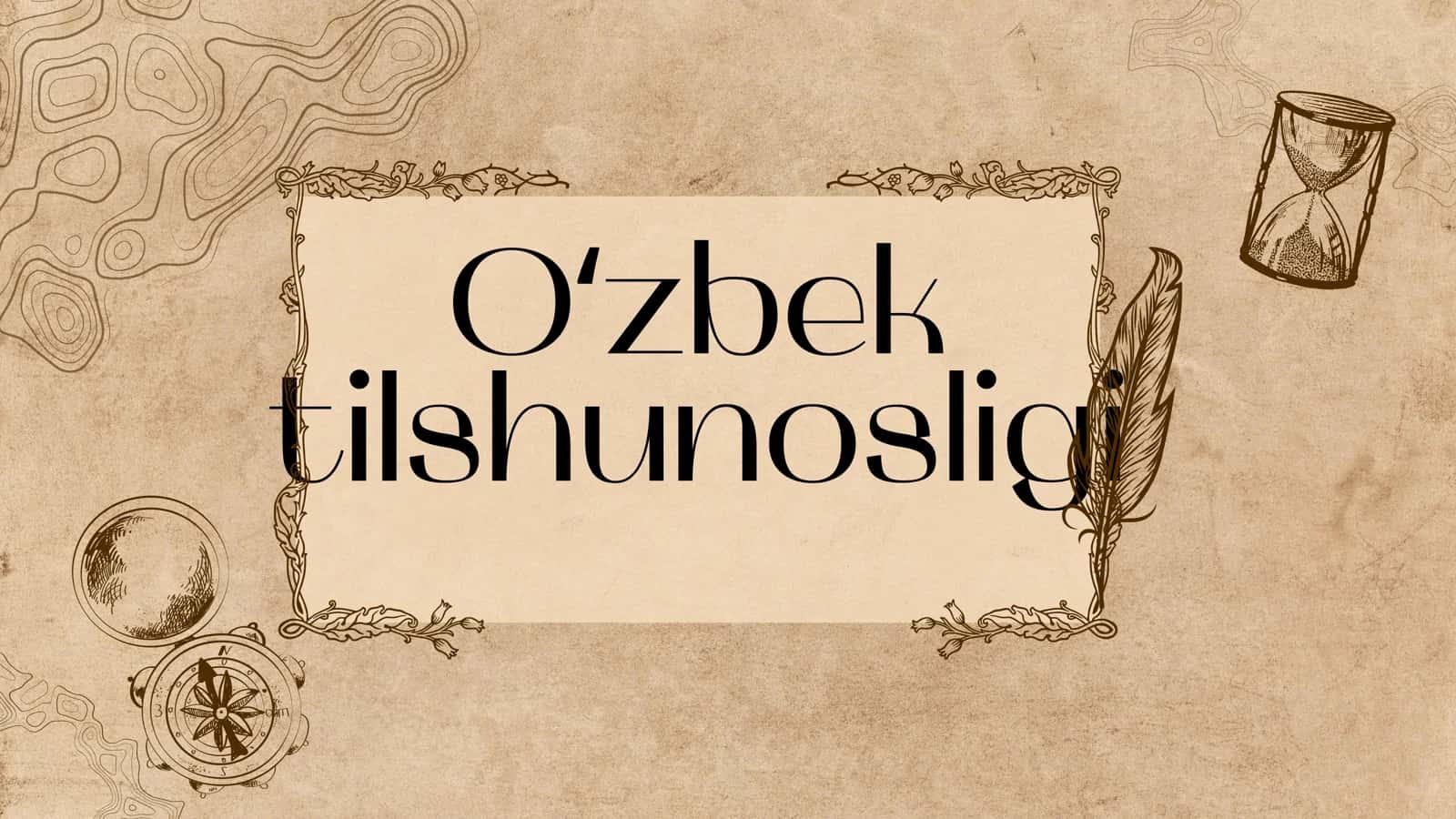 Oʻzbek tilshunosligi