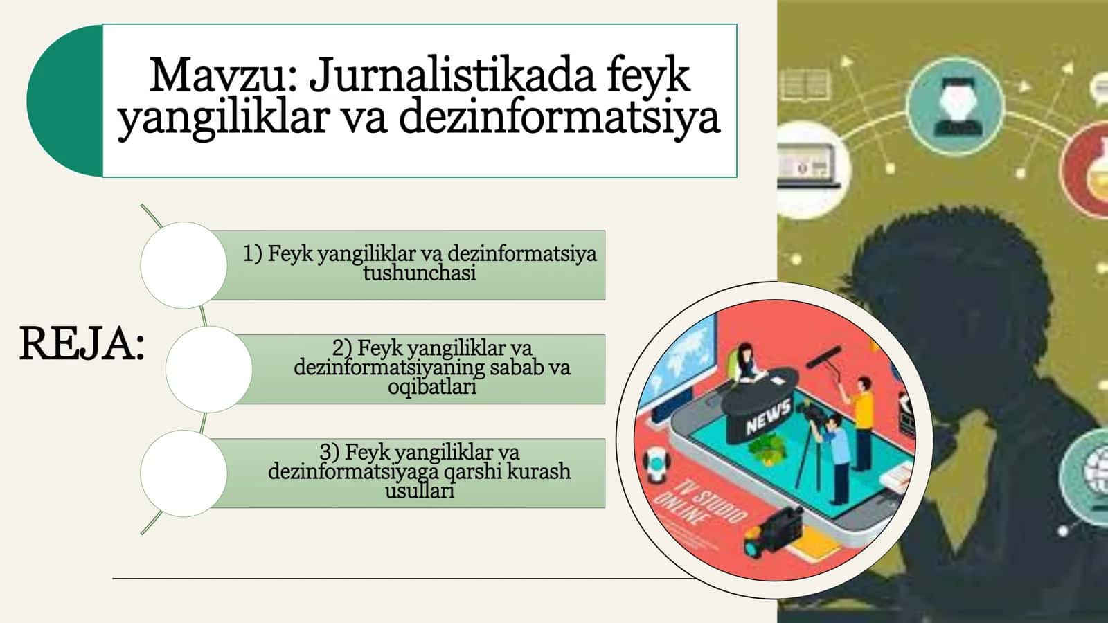 Jurnalistikada feyk yangiliklar va dezinformatsiya