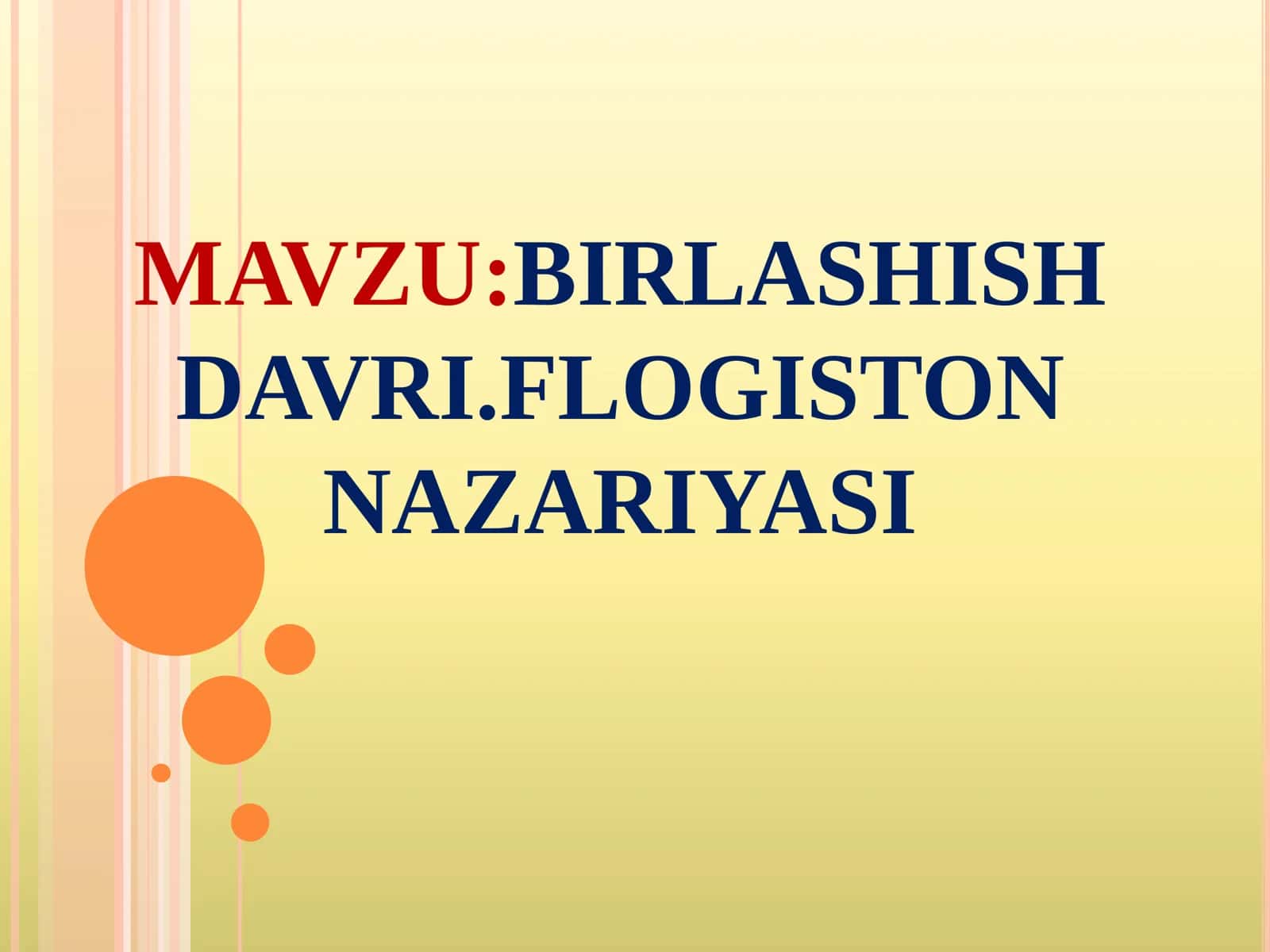 FLOGISTON NAZARIYASI