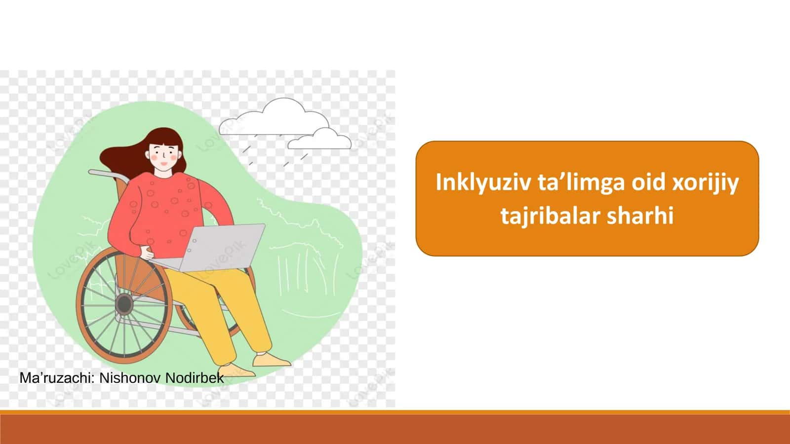 Inklyuziv ta’limga oid xorijiy tajribalar sharhi