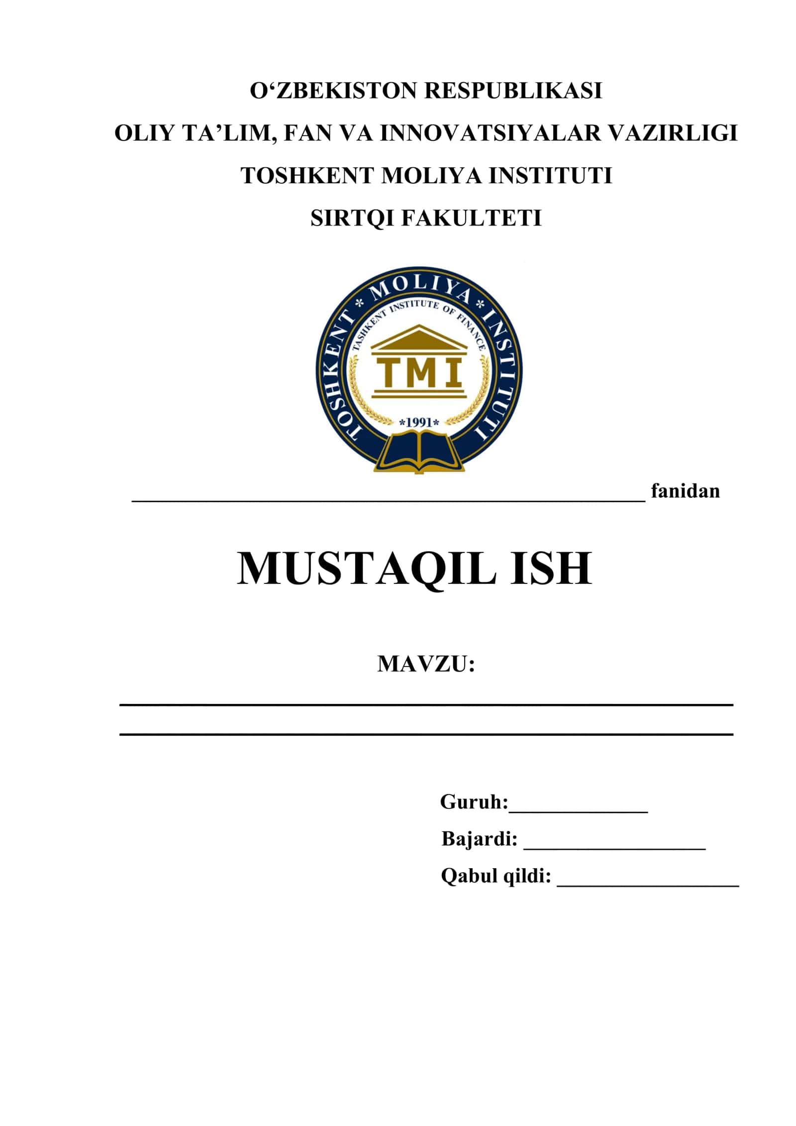 Investitsiya risklari va ularni pasaytirish yo’llari