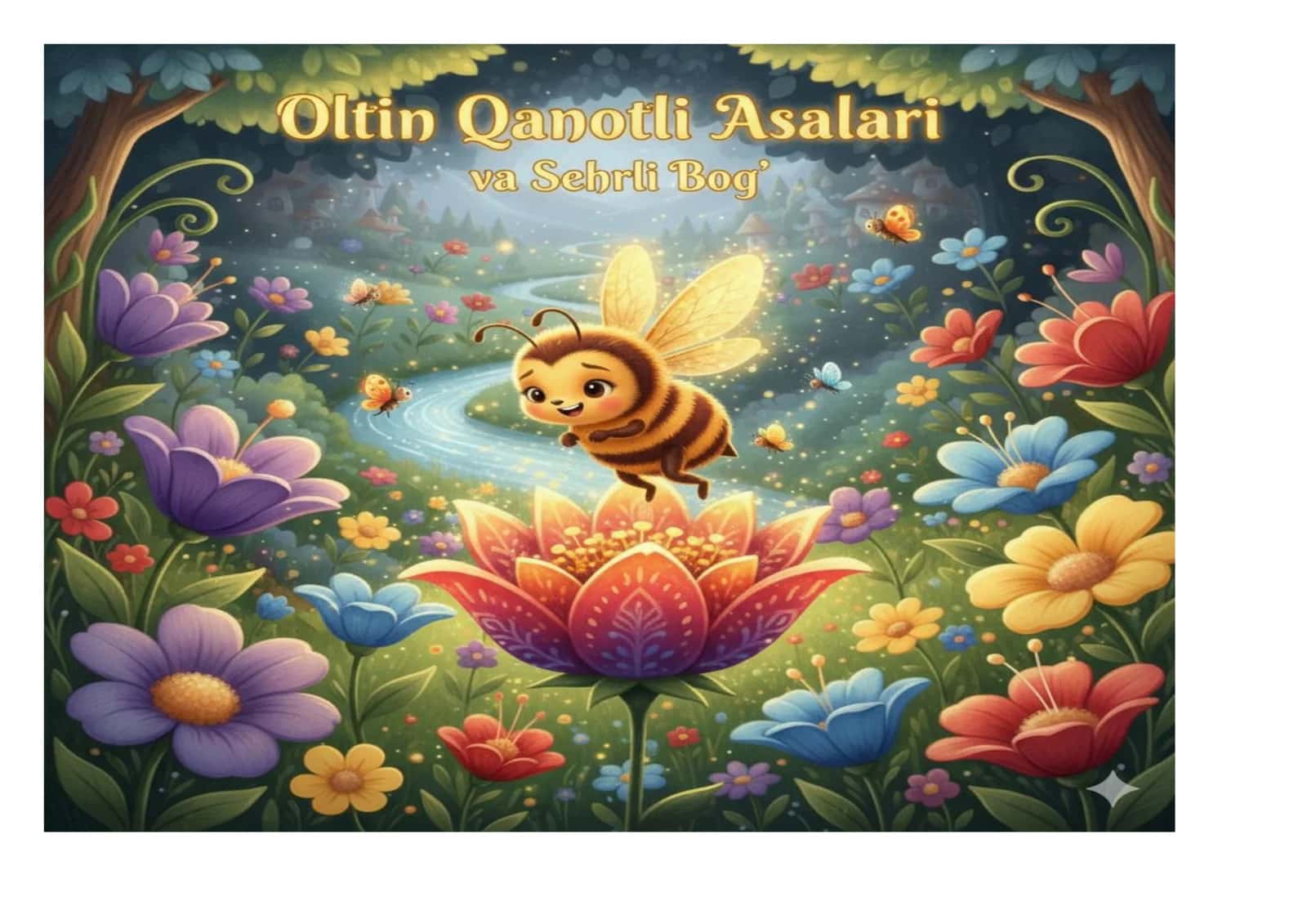 Oltin qanotli asalari va Sehrli bog