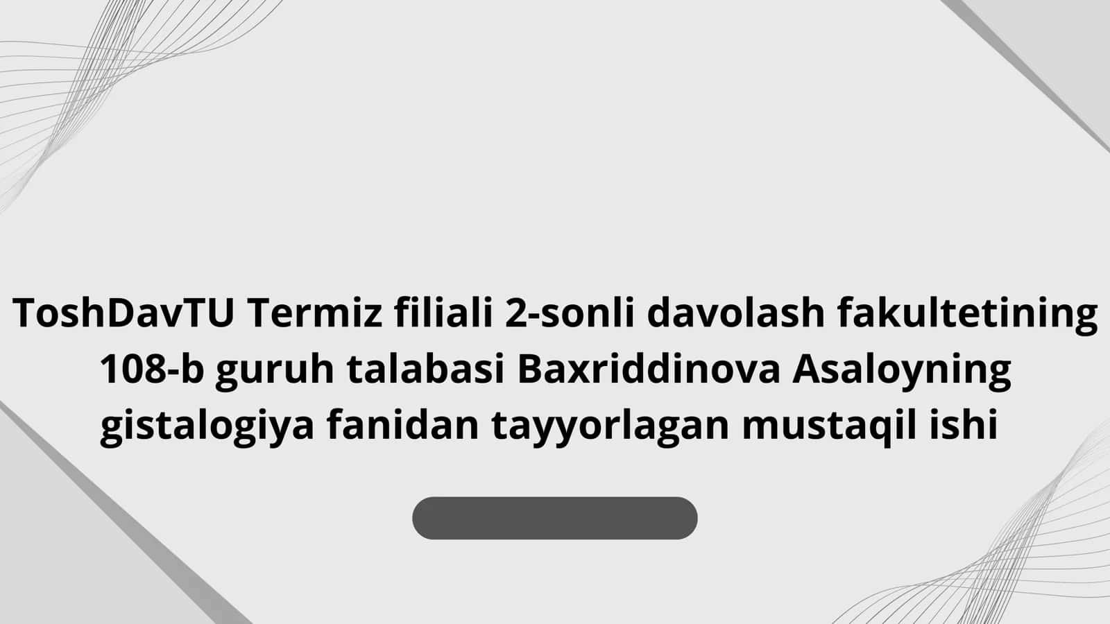 Hujayra populatsiyalarining turlari:statik,oʻsuvchi,yangilanuvchi.Apaptozdasturlashtirilgan hujayra oʻlimi va mitozning aksi.Toʻqimalarning fiziologik va reperative regeneratsiyasi.Toʻqimalar oʻzgaruvchanligi chegaralari