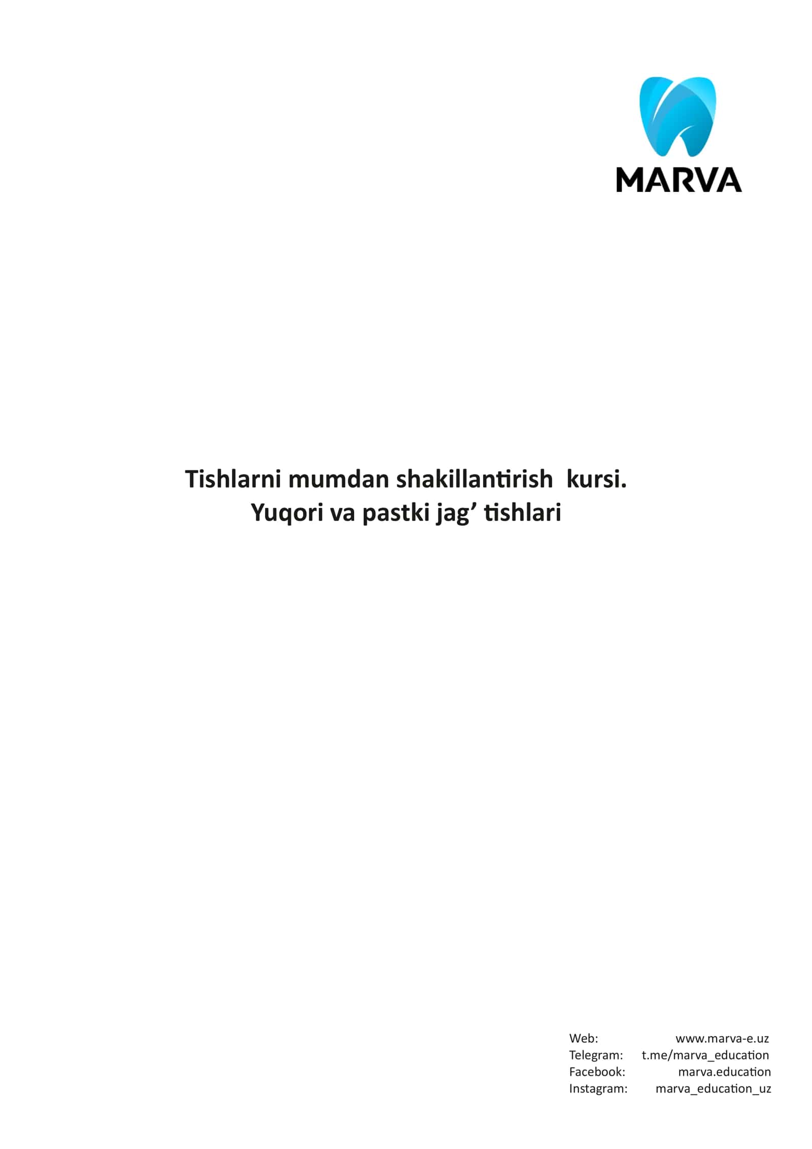 Tishlar anatomiyasi