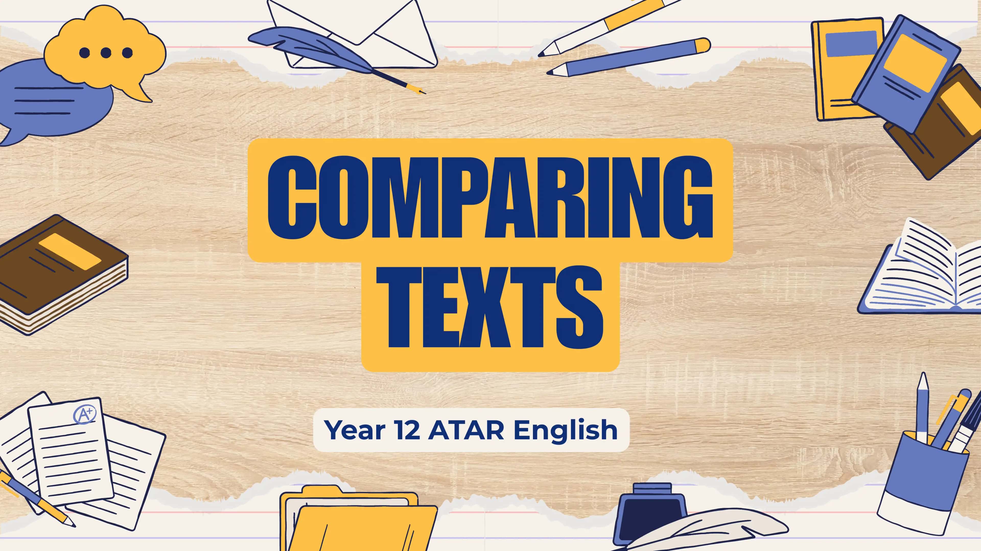 Comparative Writing in English Course