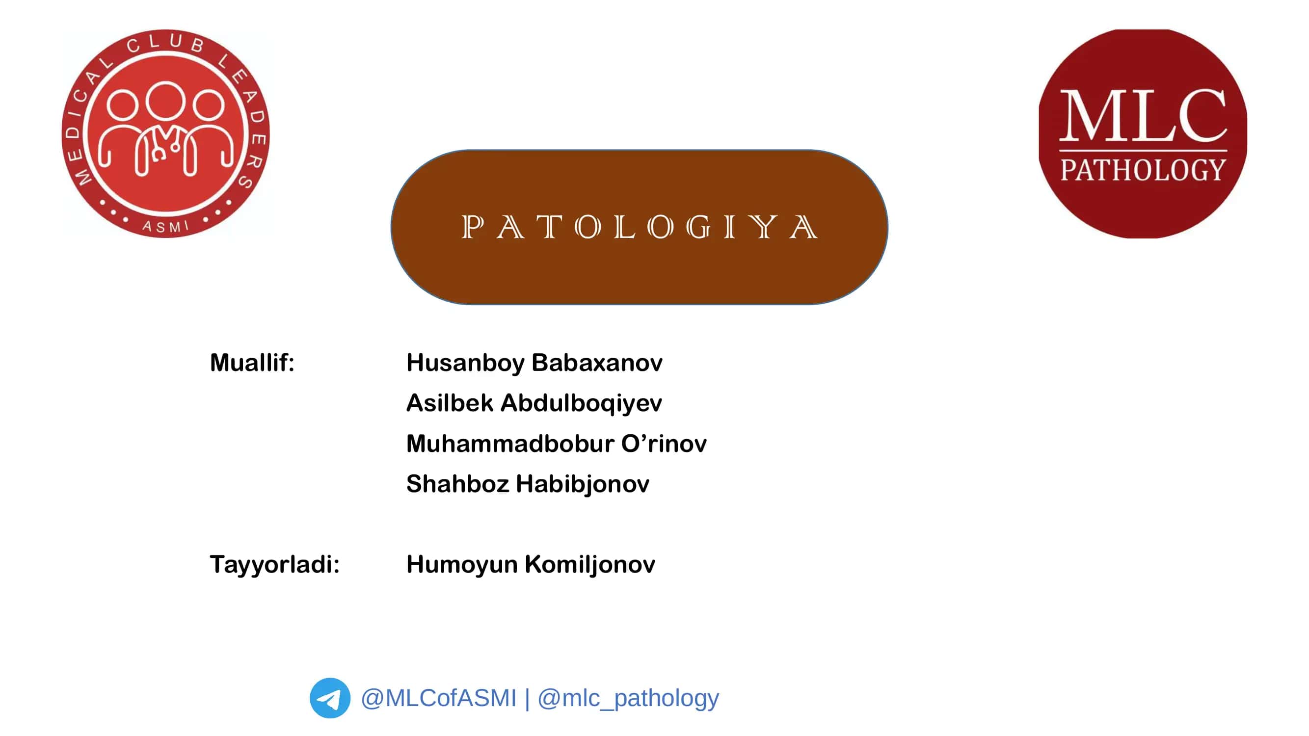 PATOLOGIYA
