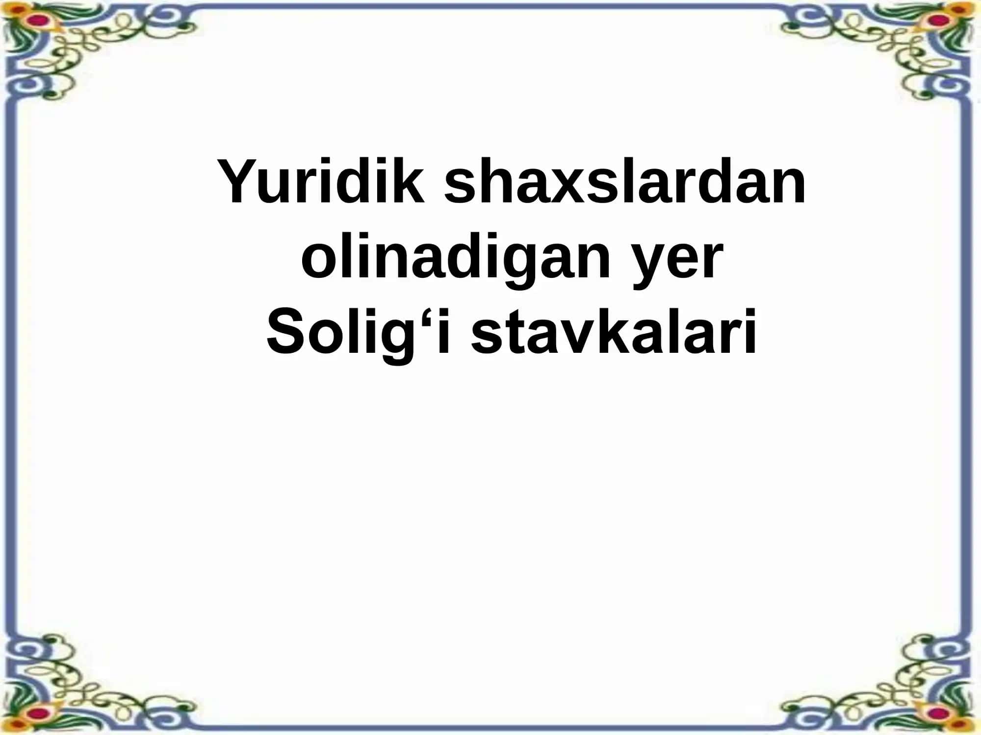 Yer soligi