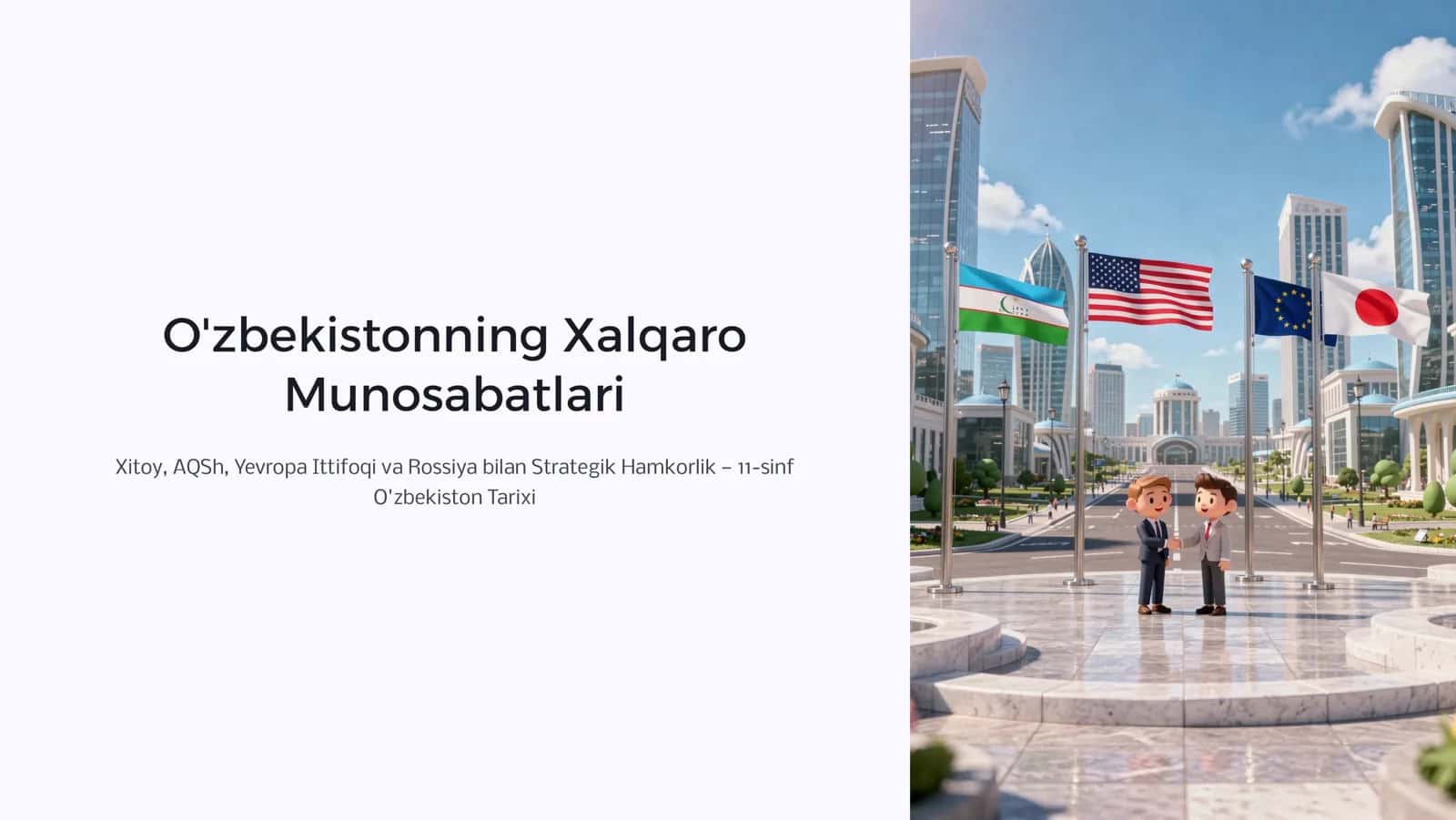 O'zbekistonning Xalqaro Munosabatlari