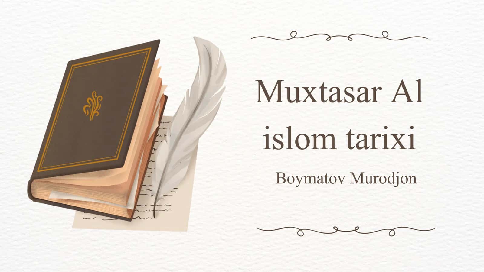 Islom tarixi