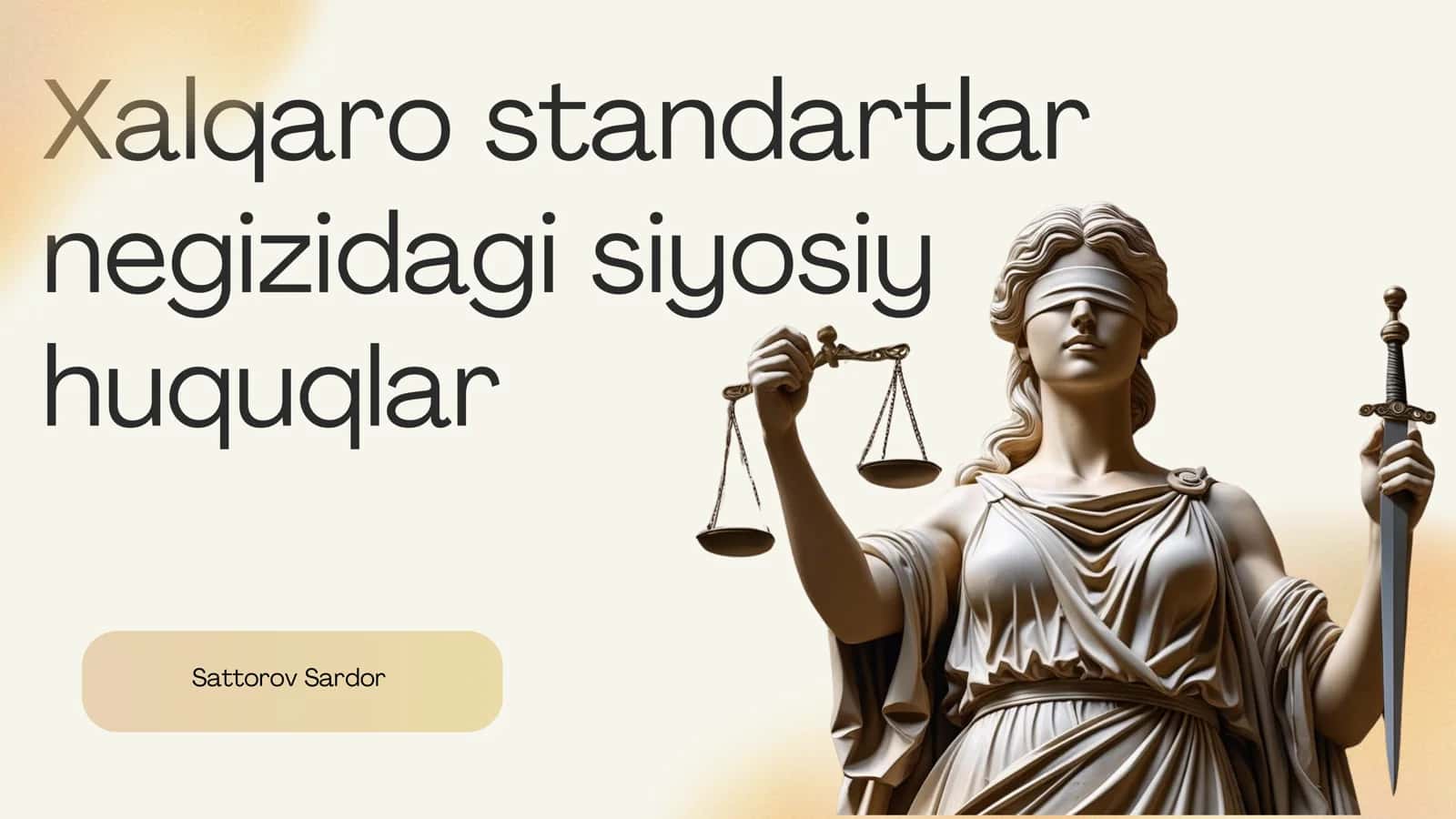 Siyosiy huquqlar tushunchasi