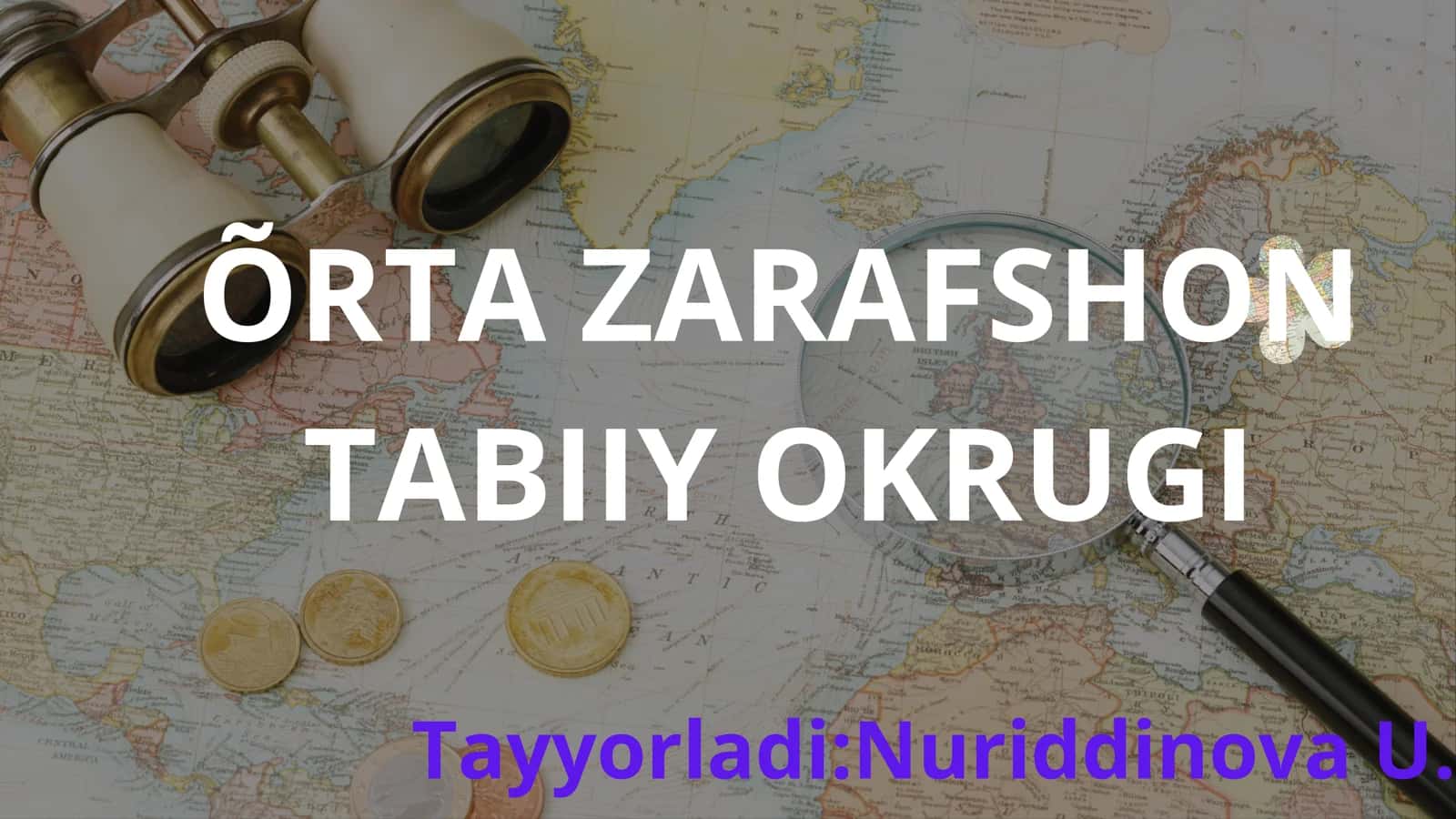 O‘rta Zarafshon tabiiy