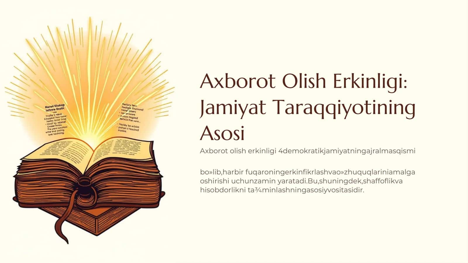 Axborot Olish Erkinligi