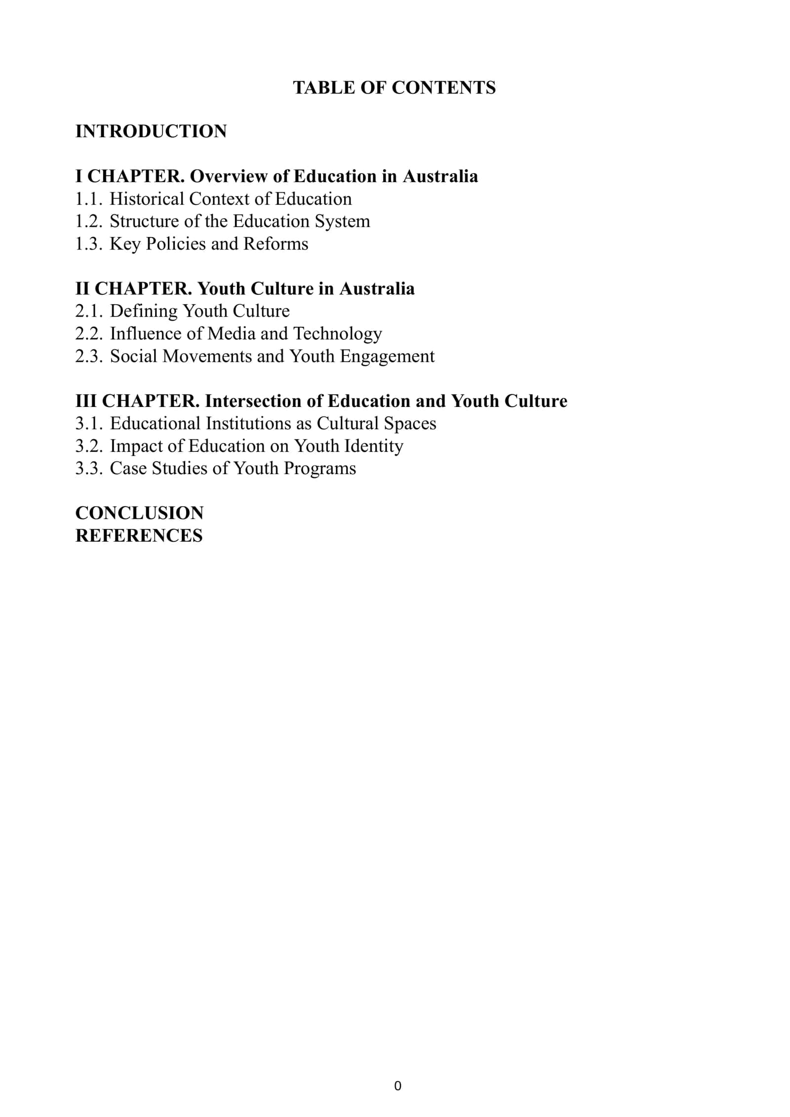 Objectives and Tasks of the Course Work