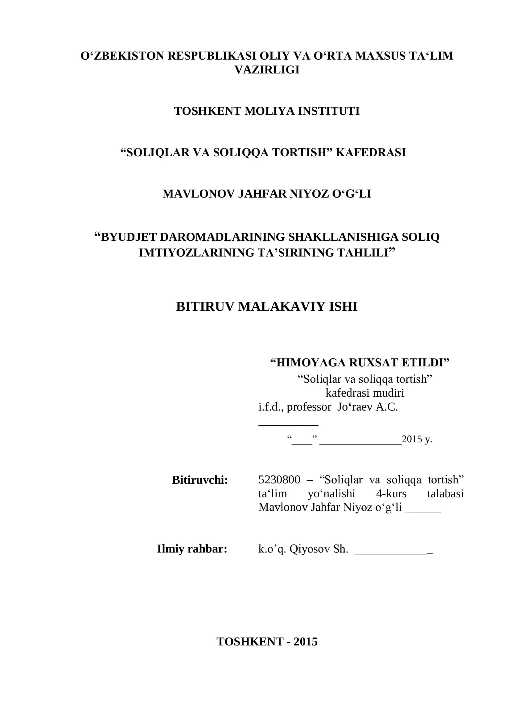 SOLIQLAR VA SOLIQQA TORTISH