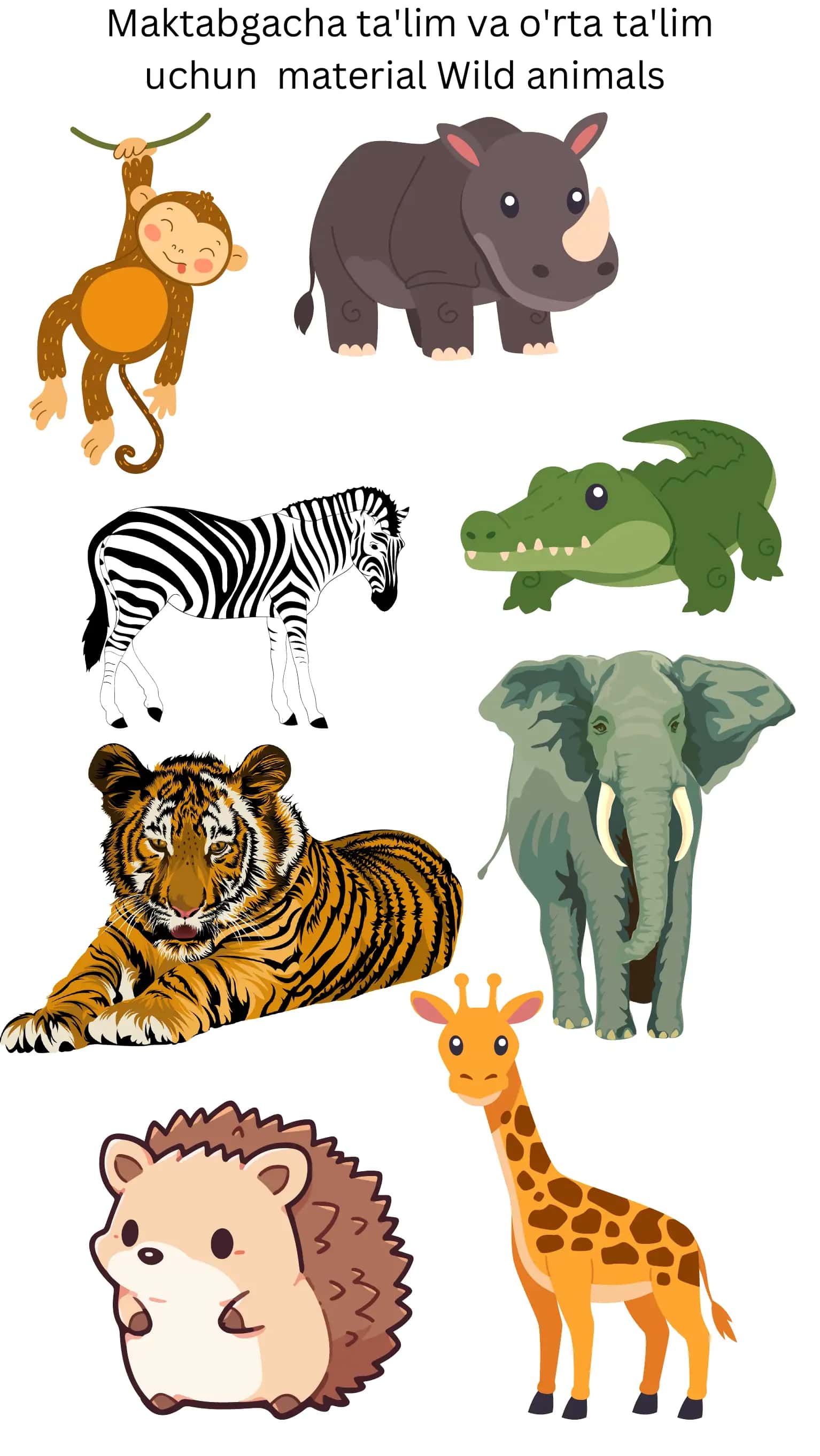 Wild animals