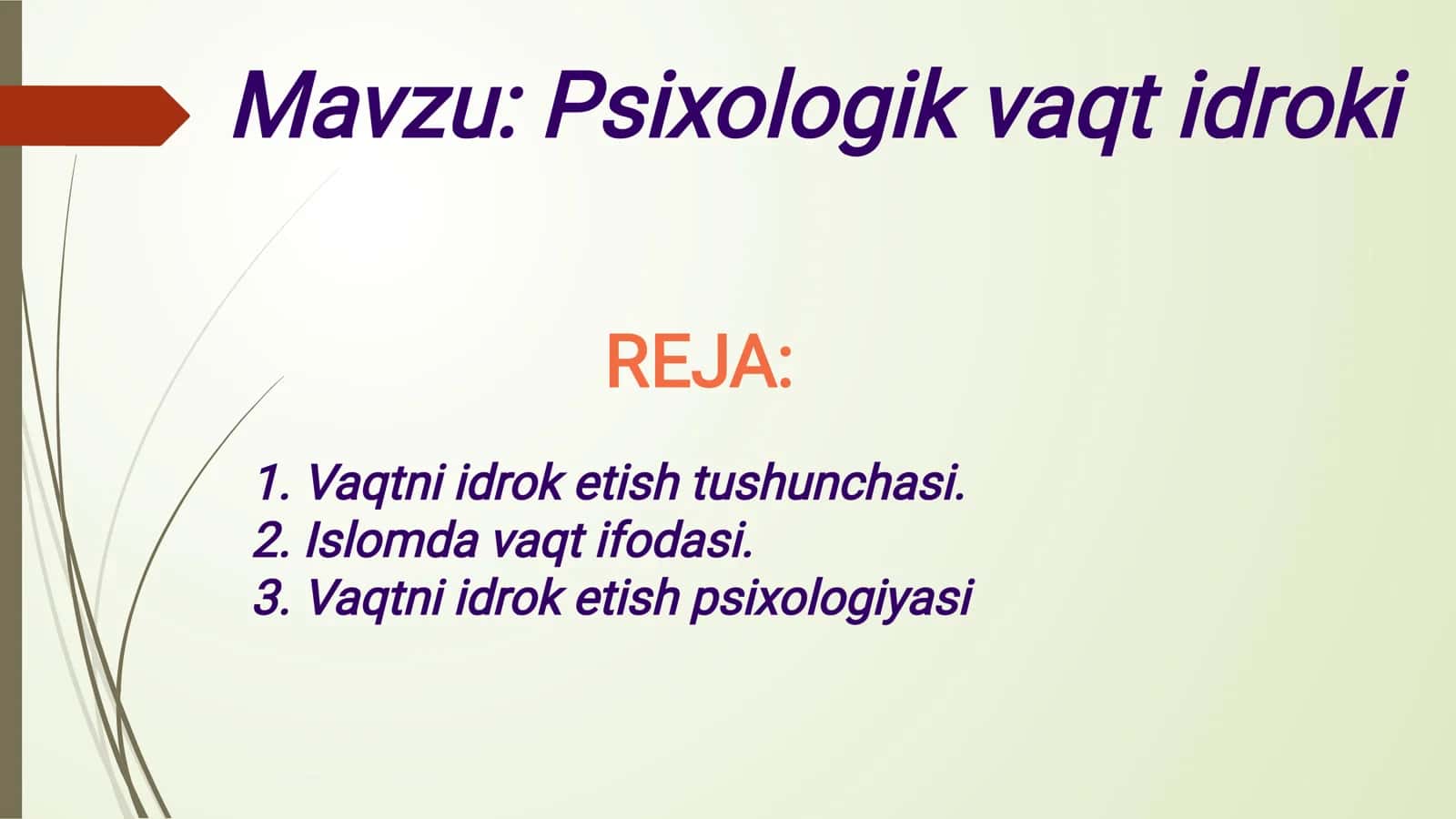 Psixologik vaqt idroki