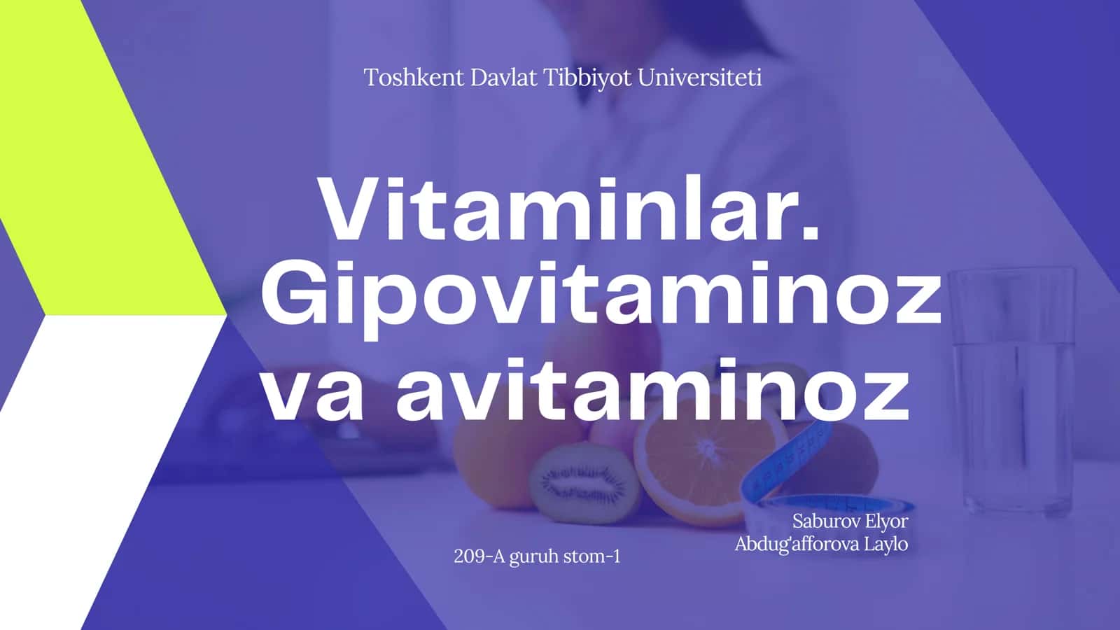 Vitaminlar