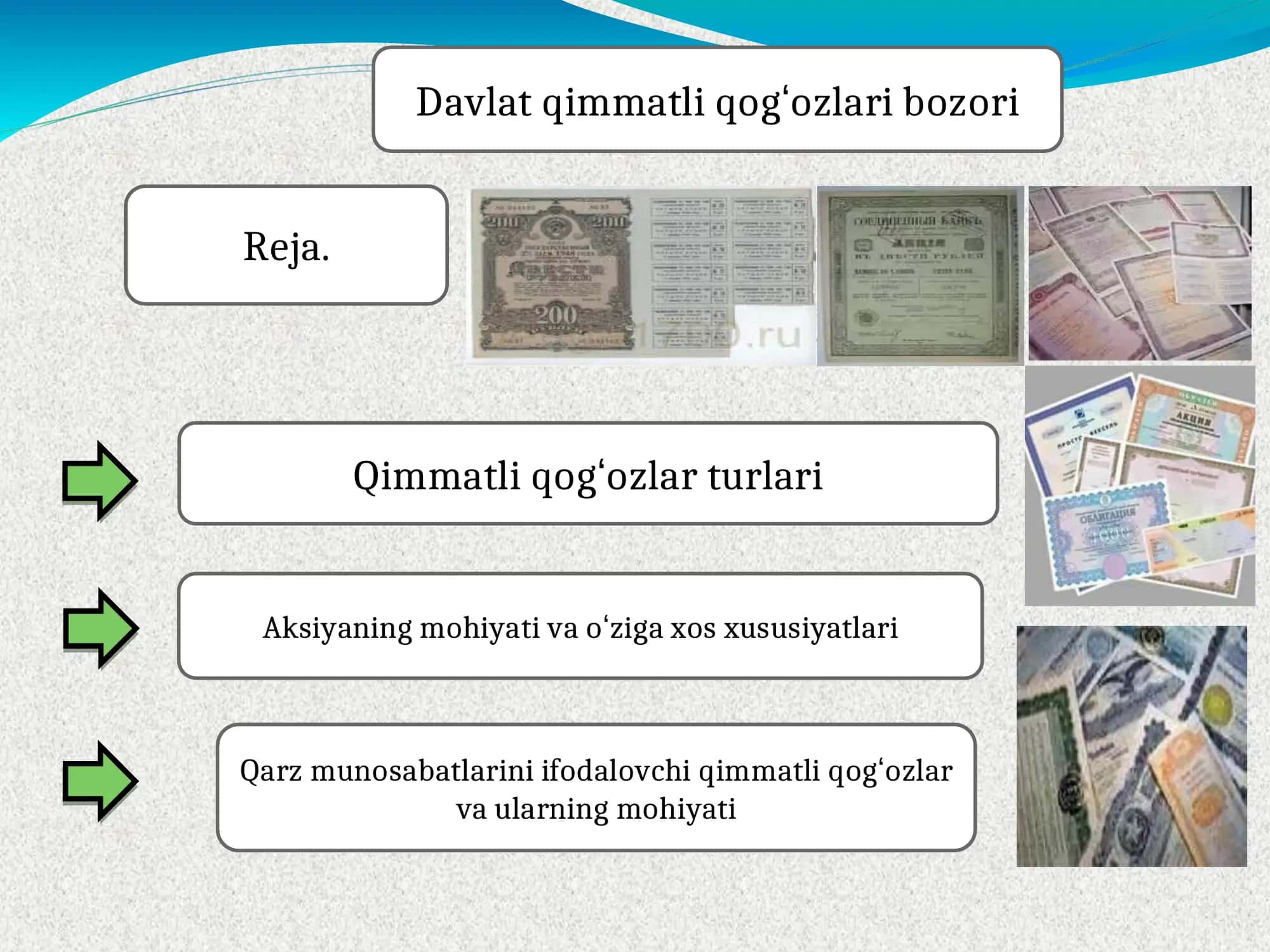 Qimmatli qogʻozlar
