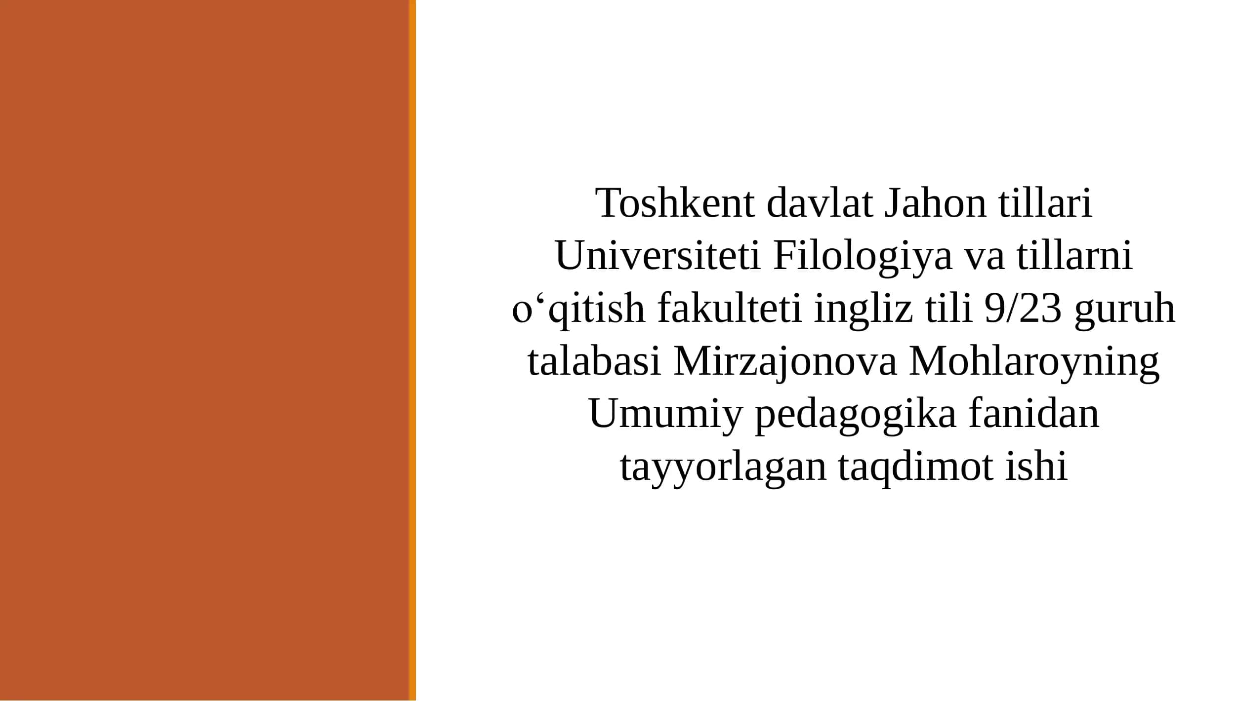 Pedagogik Nizolarni Bartaraf Etish Texnologiyasi