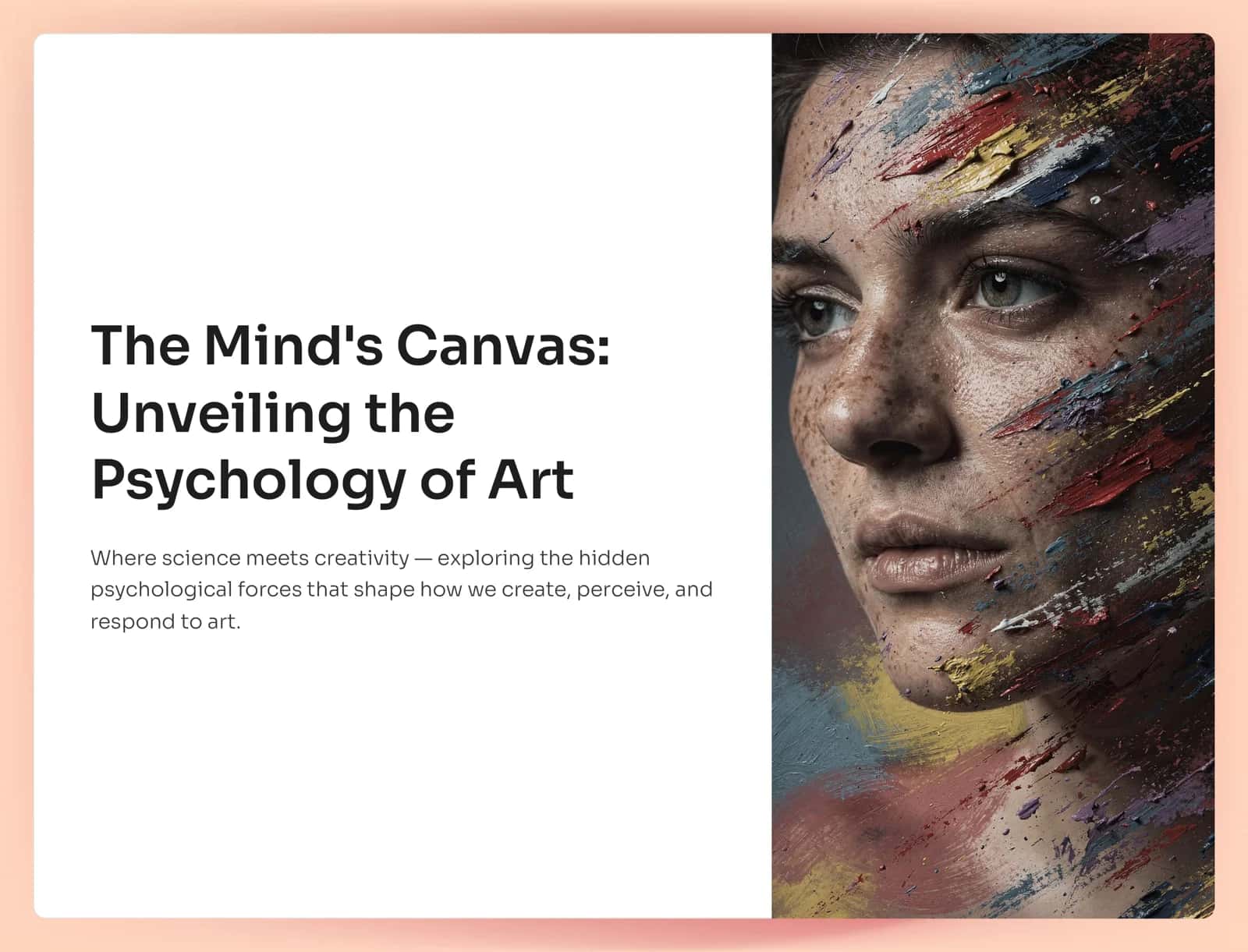 The Mind's Canvas: Unveiling the Psychology of Art