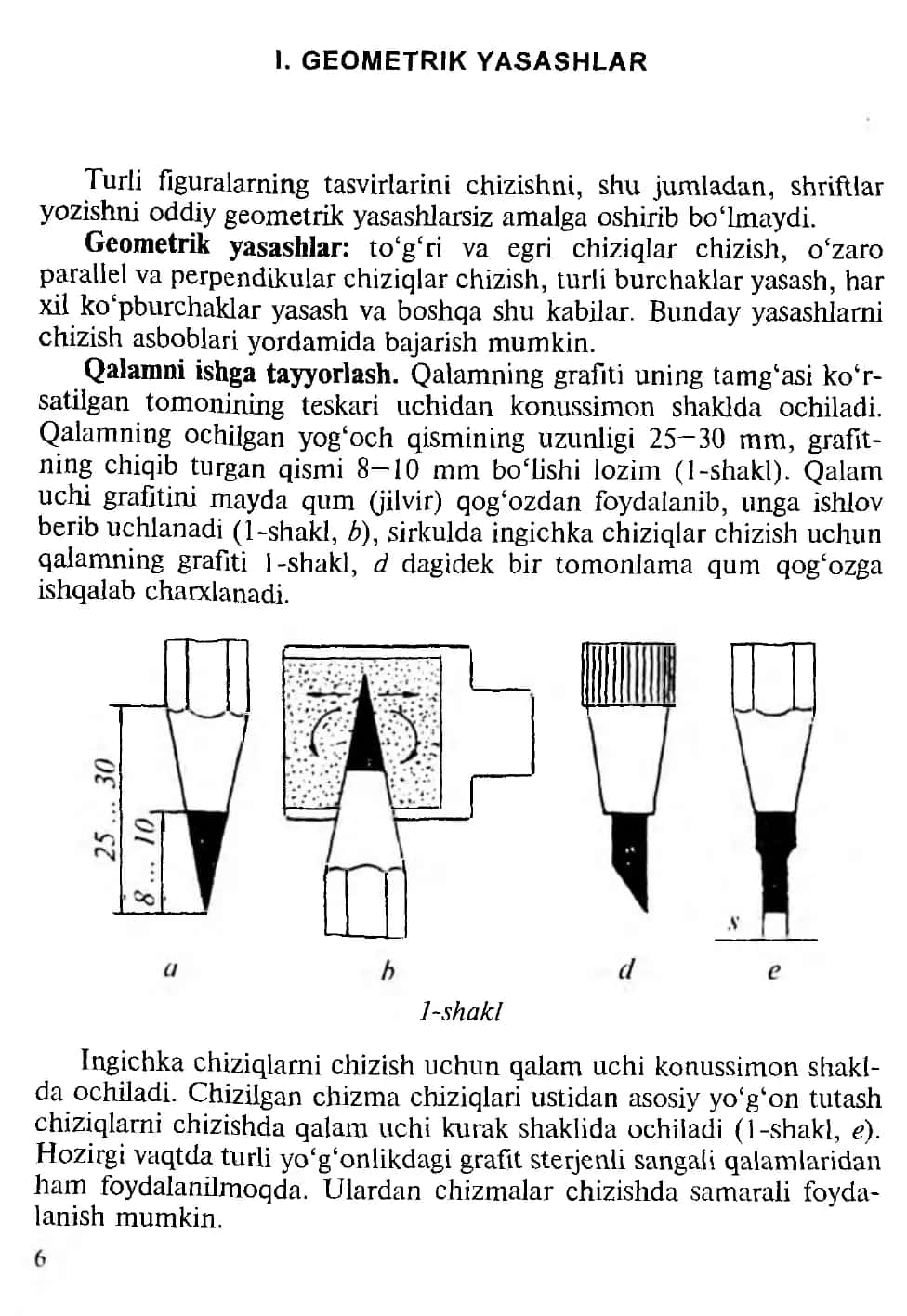 GEOMETRIK YASASHLAR