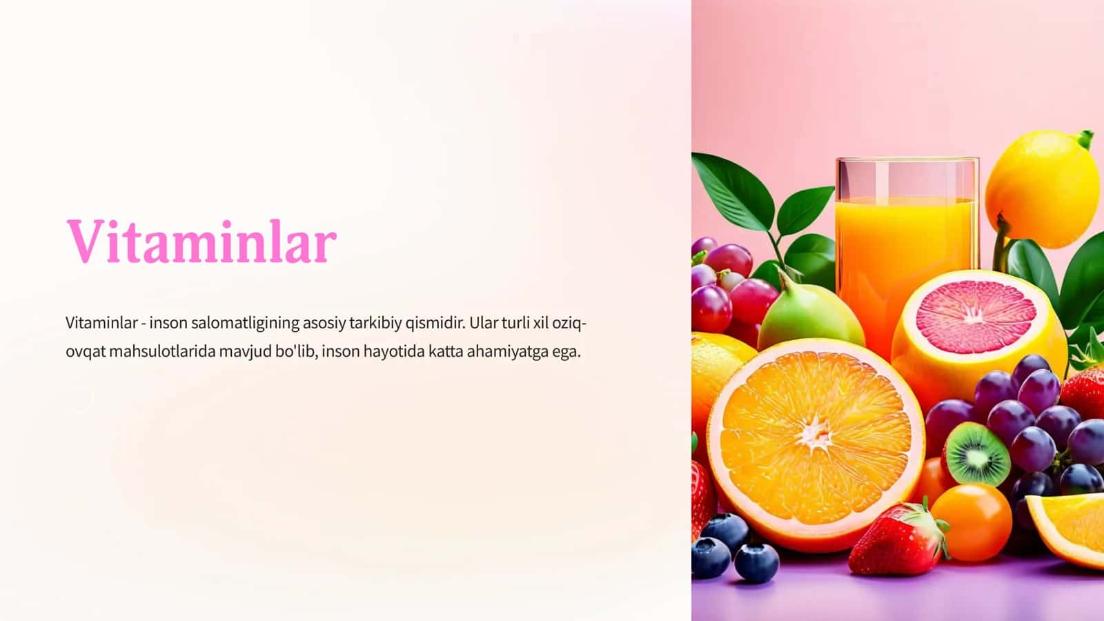 Vitaminlar