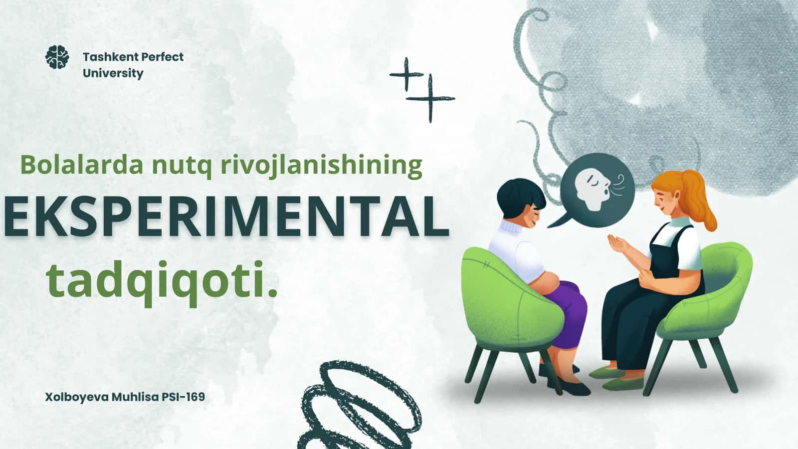 Bolalarda nutq rivojlanishining tadqiqoti