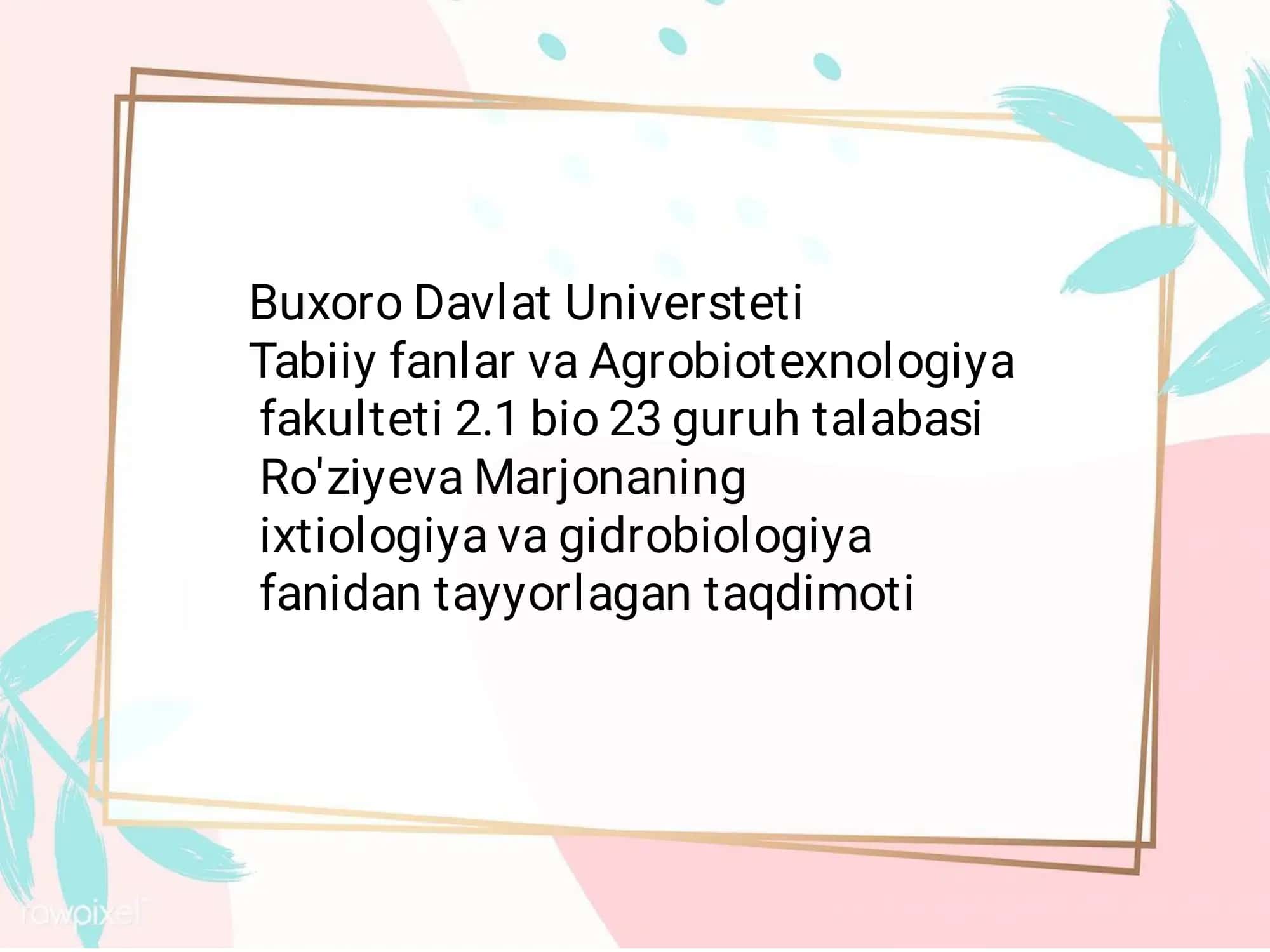 Taqdimot