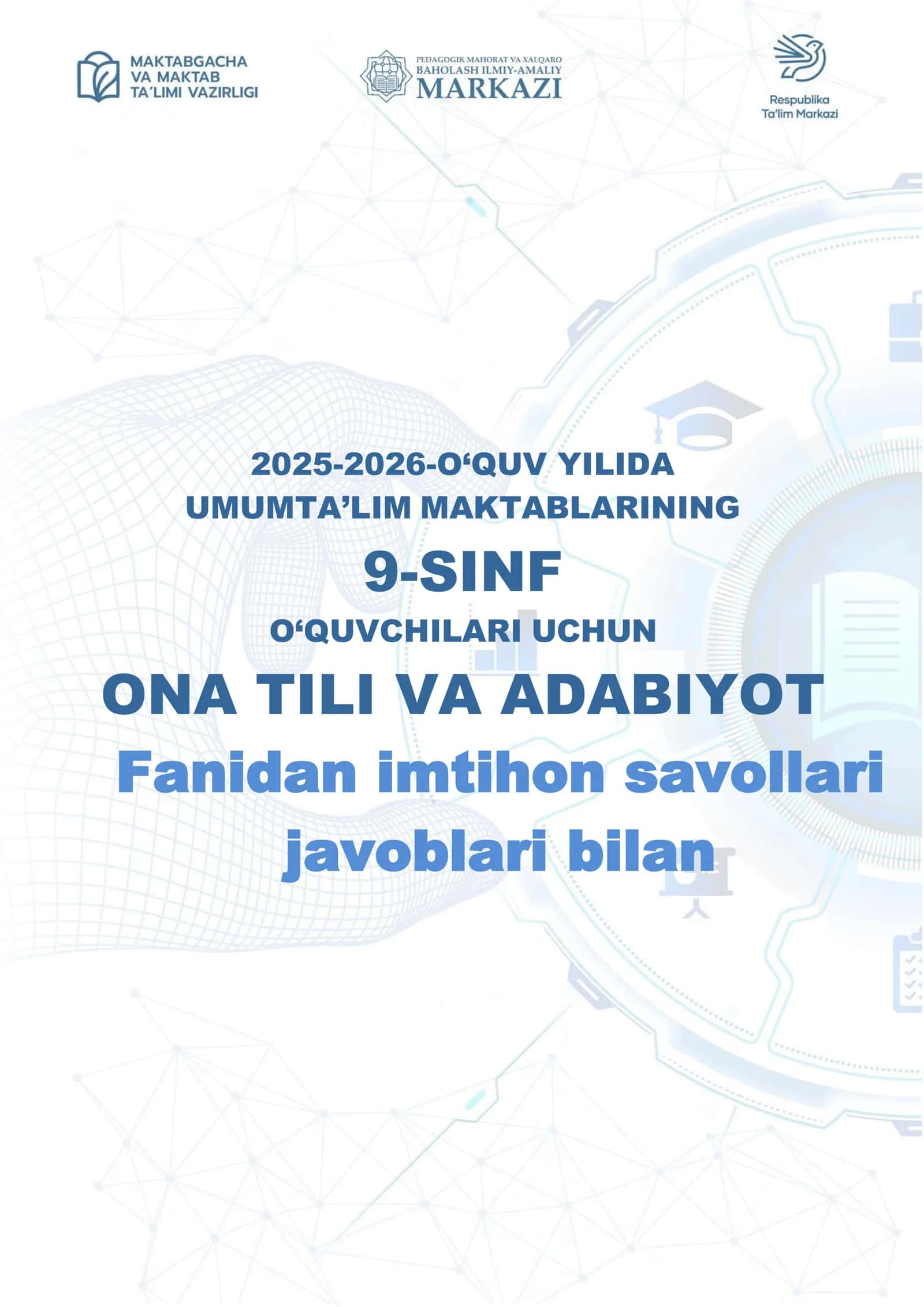9-sinf ona tili va adabiyot imtihon javoblari 2026