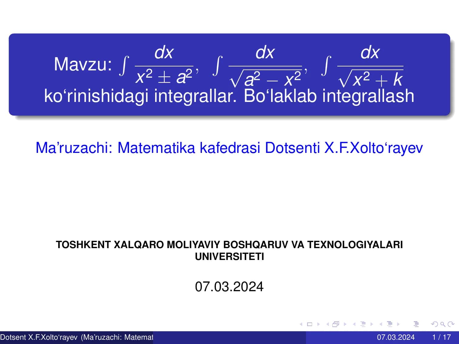 Matematika