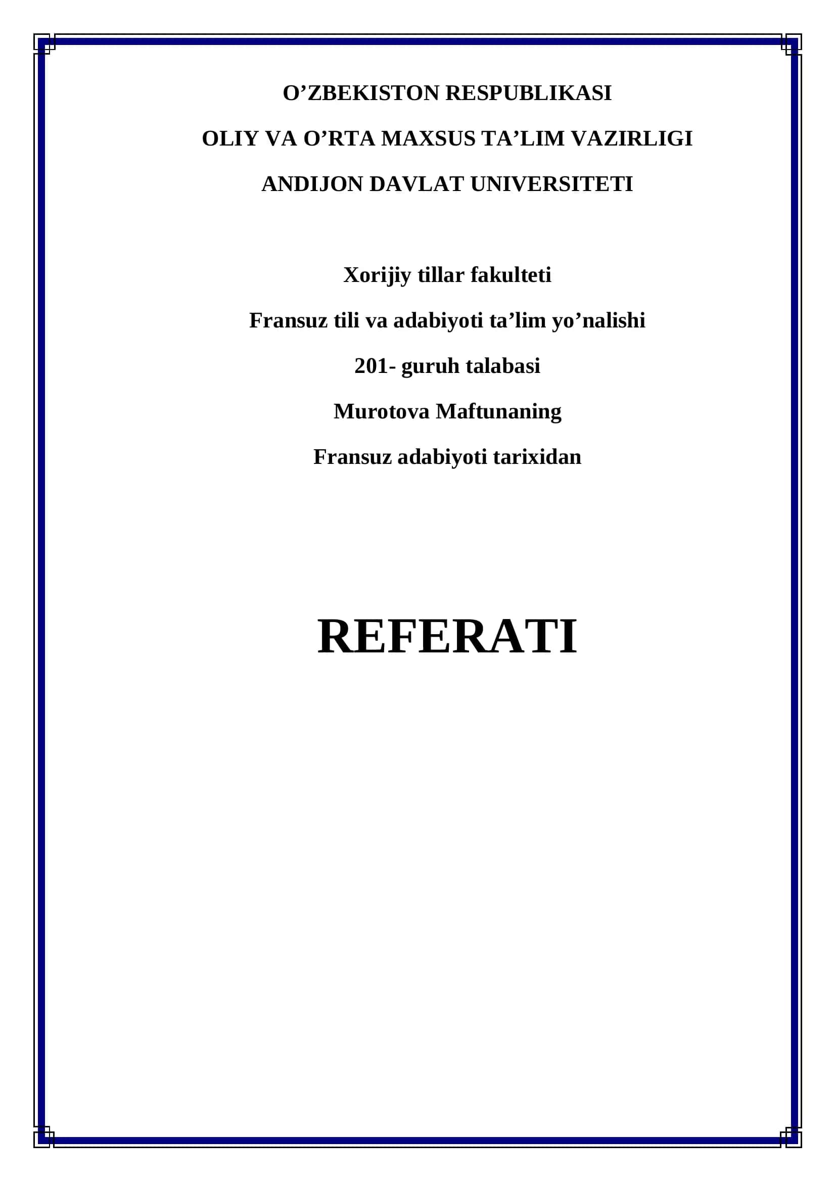 François Rabelais Referati