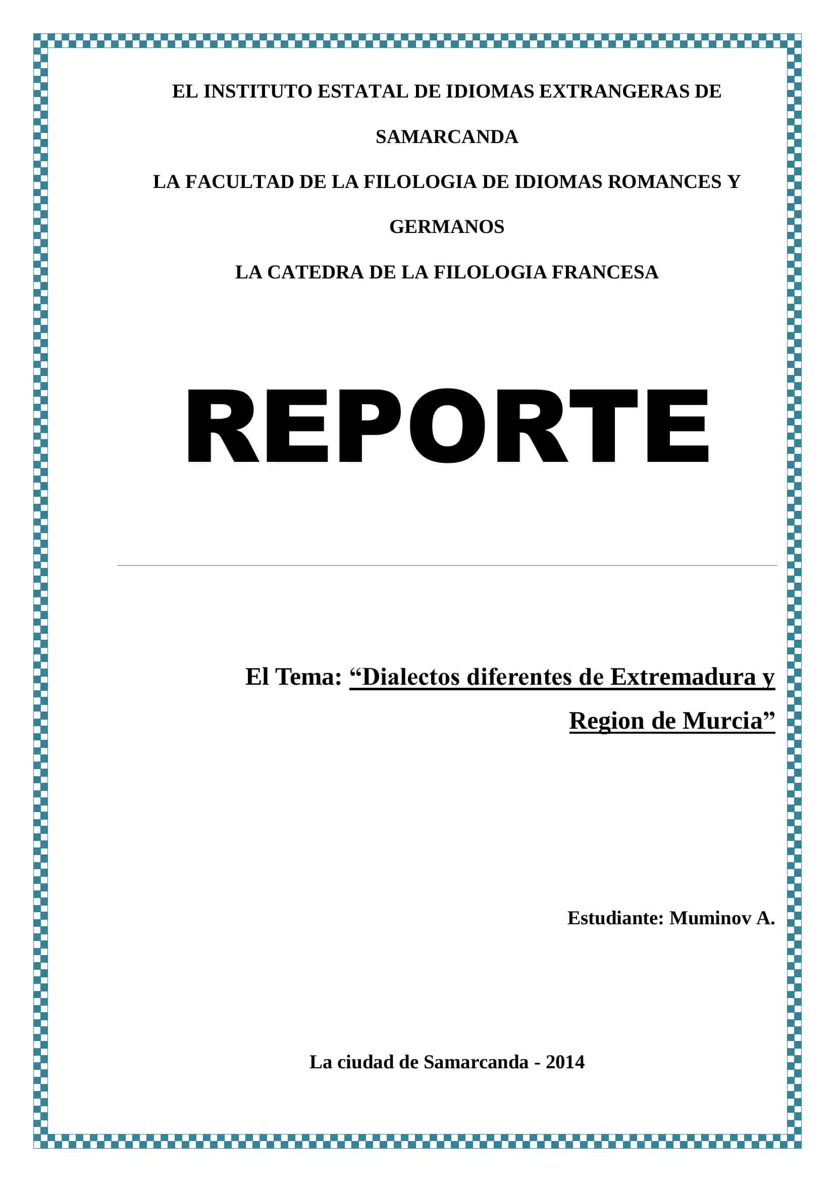 La Facultad de la Filologia de Idiomas Romances y Germanos