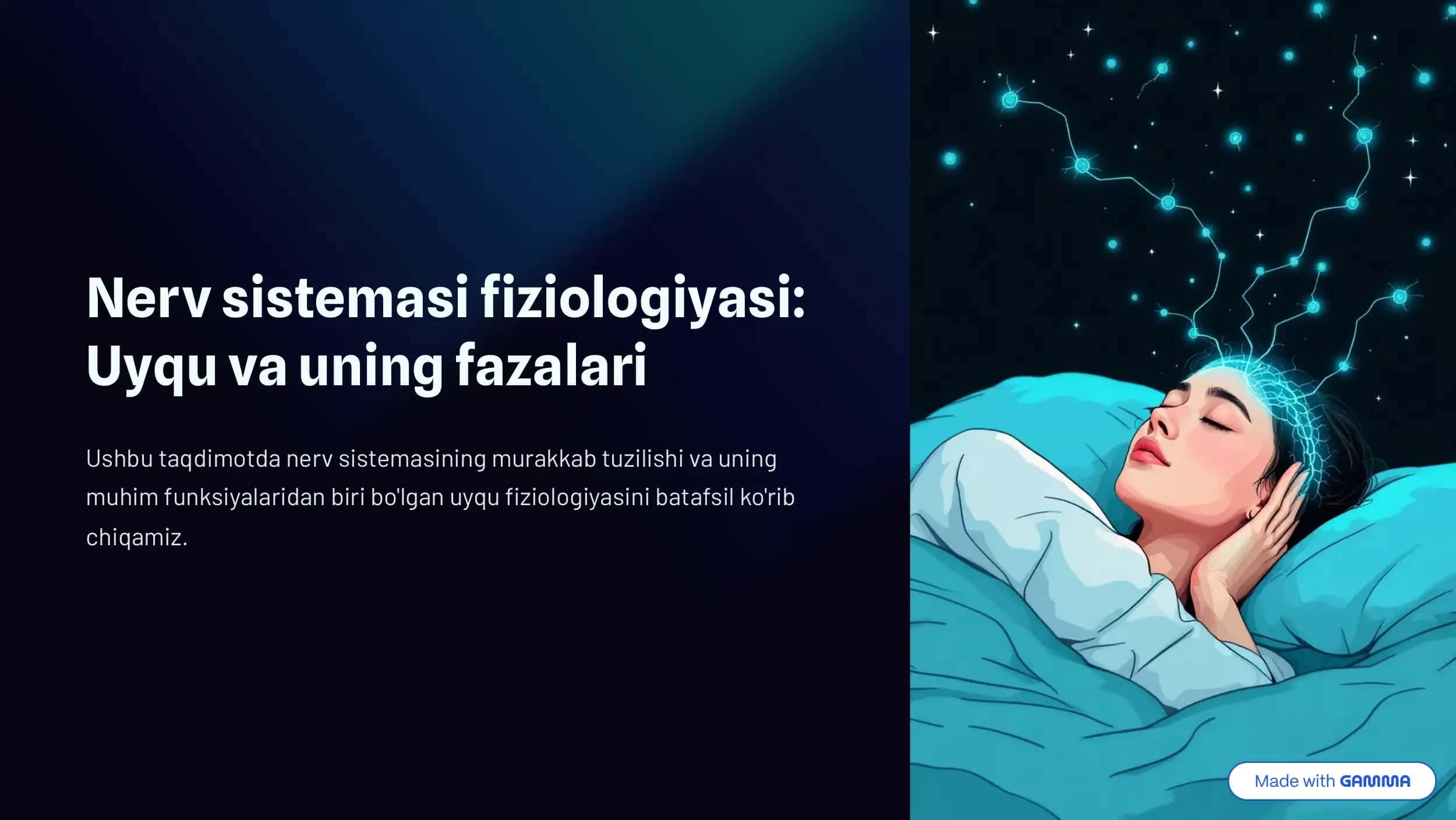 Nerv sistemasi fiziologiyasi