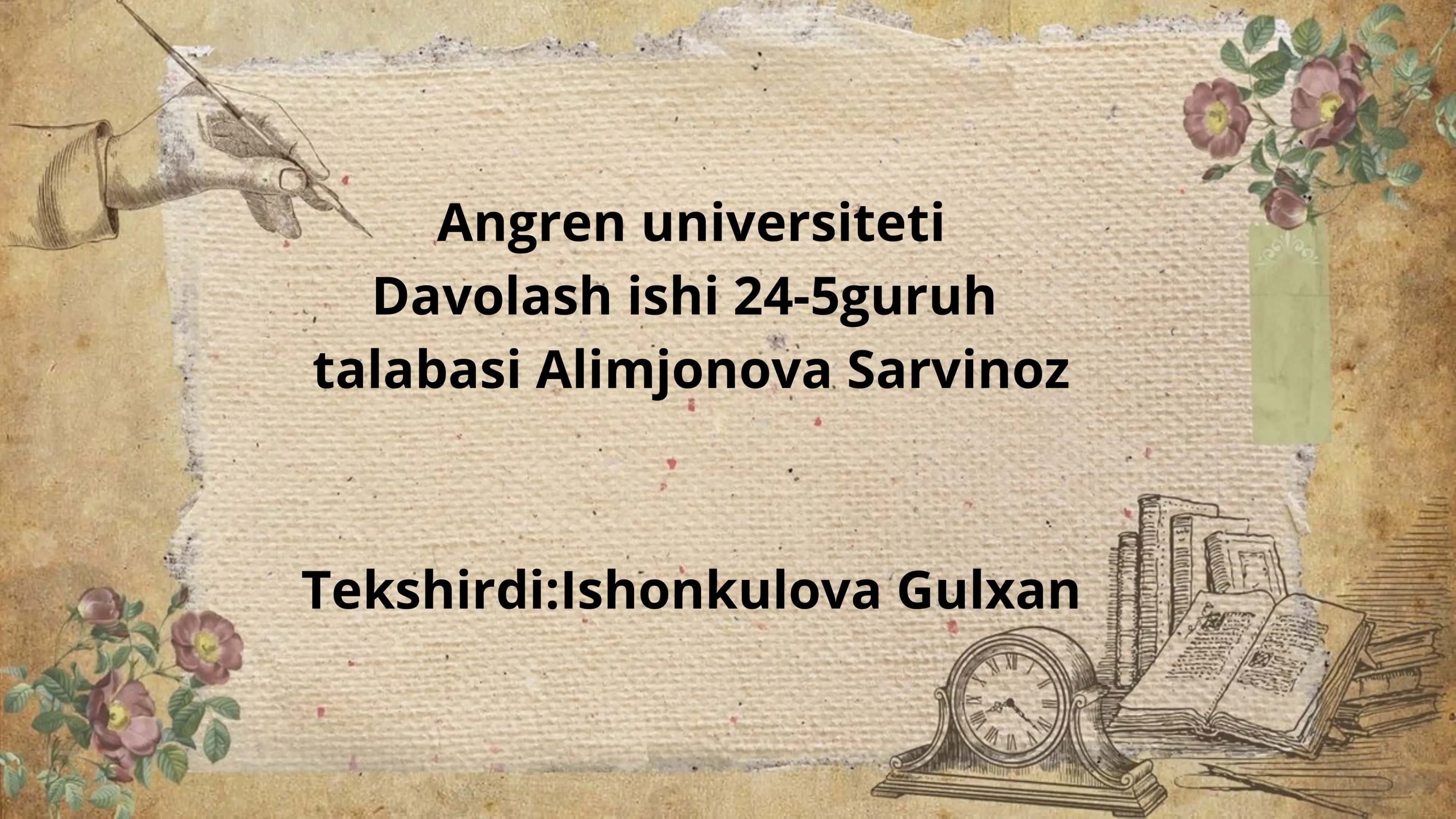 Shifokor va bemor munosabatining psixologik xususiyatlari