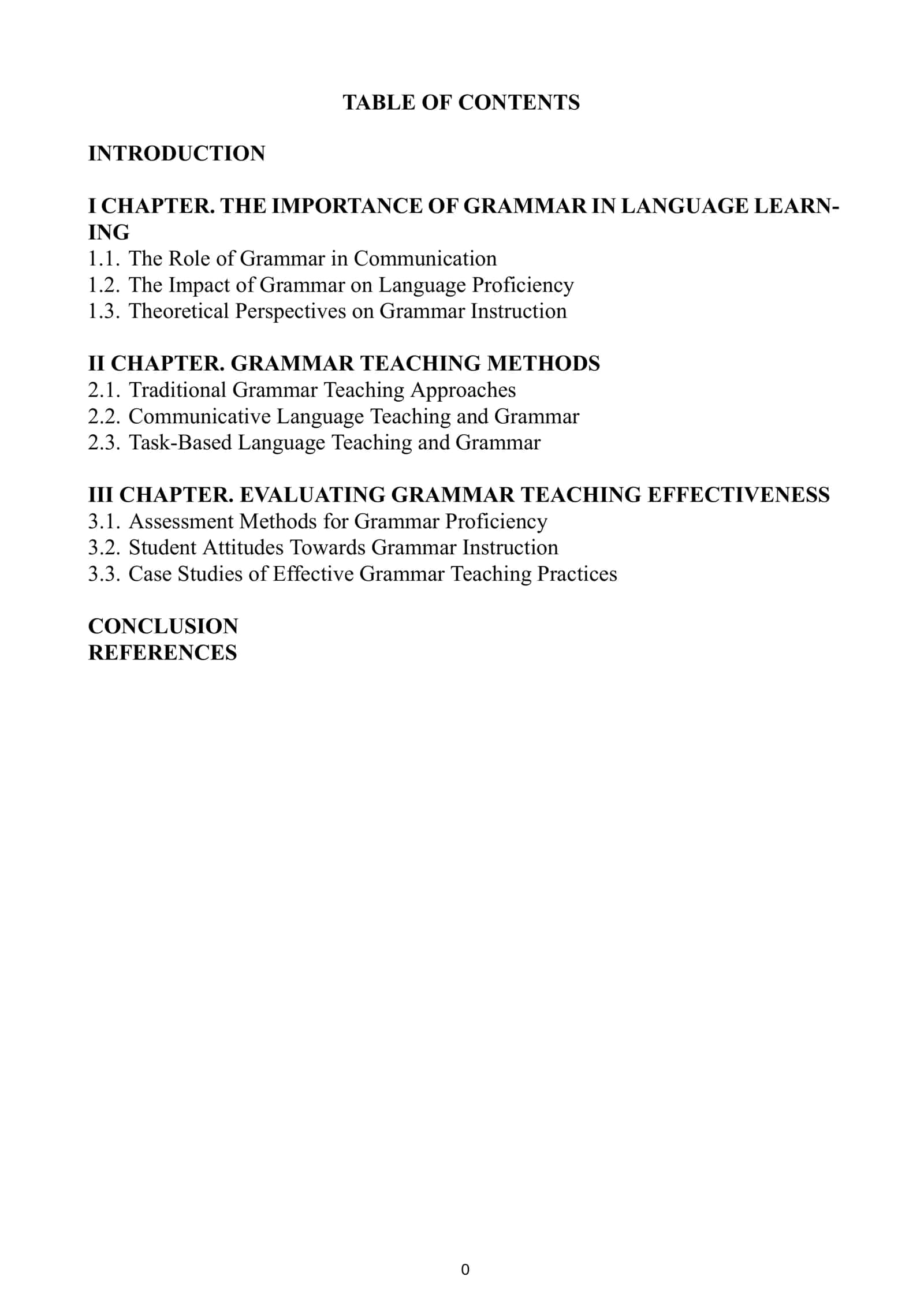 Objectives and Tasks of the Course Work