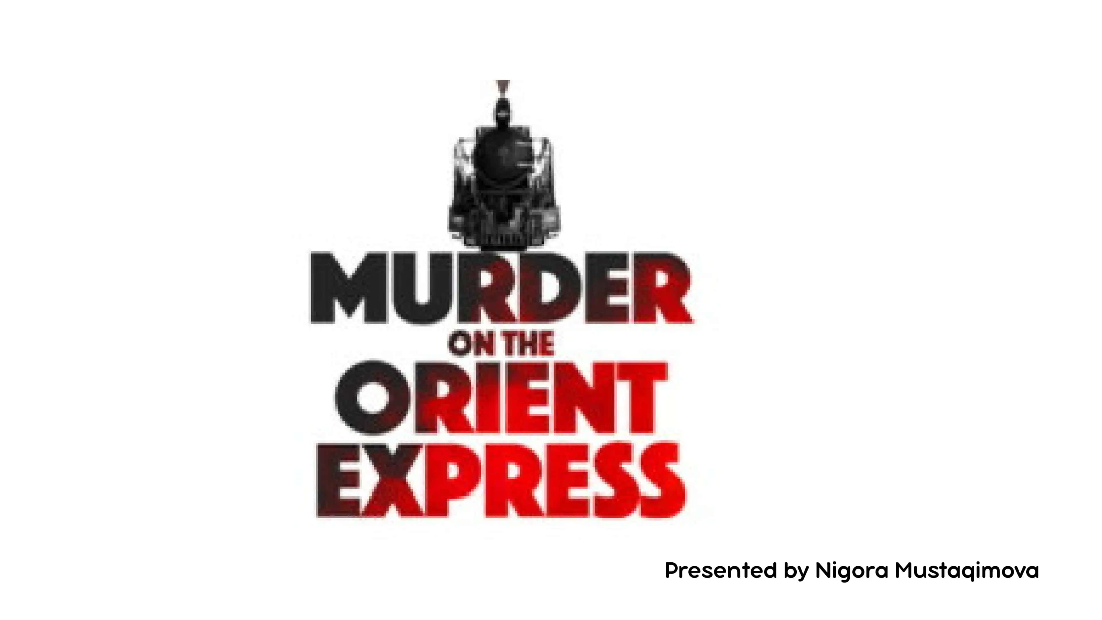 Murder on the orient express