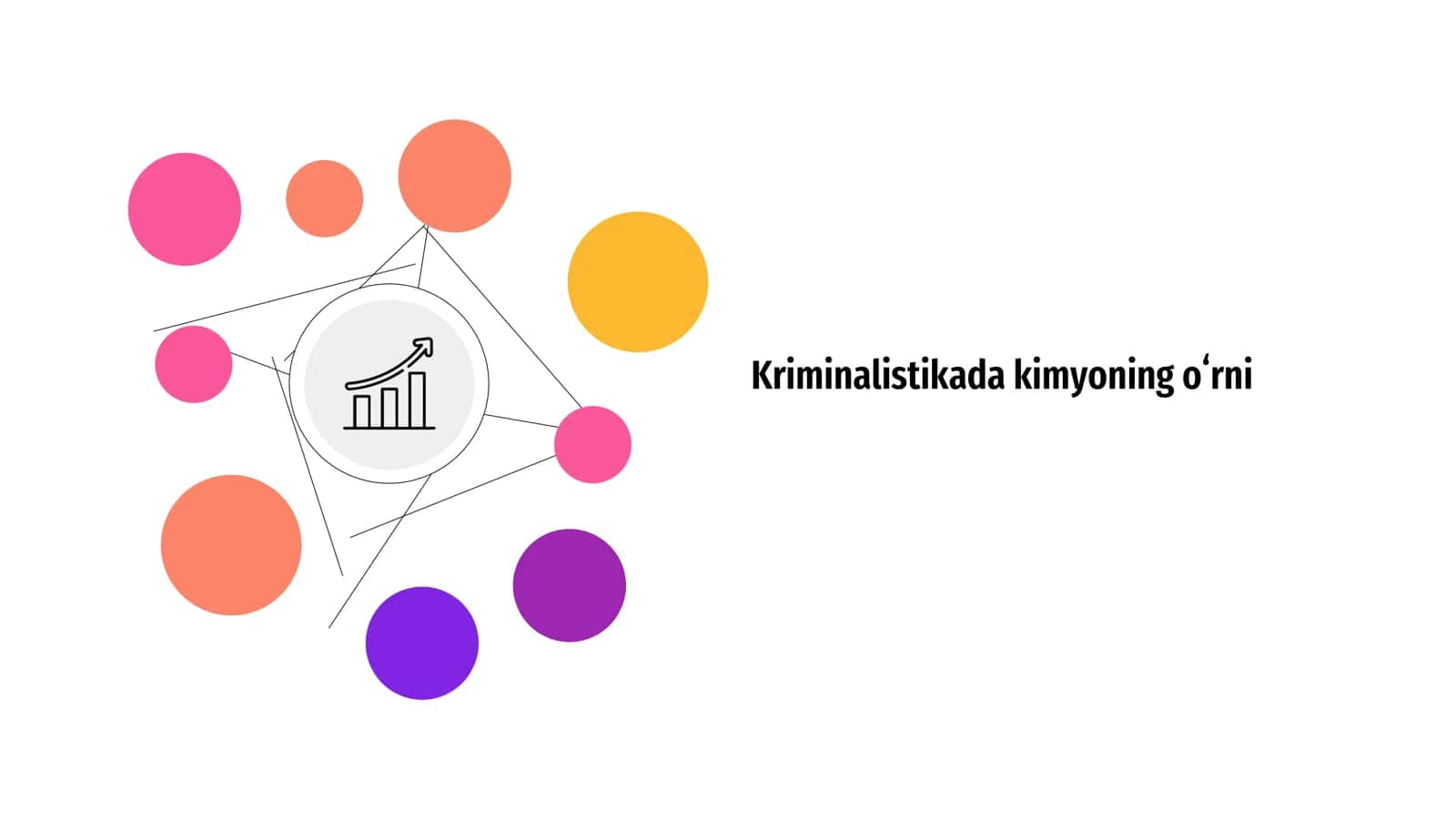 Kriminalistikada kimyoning oʻrni
