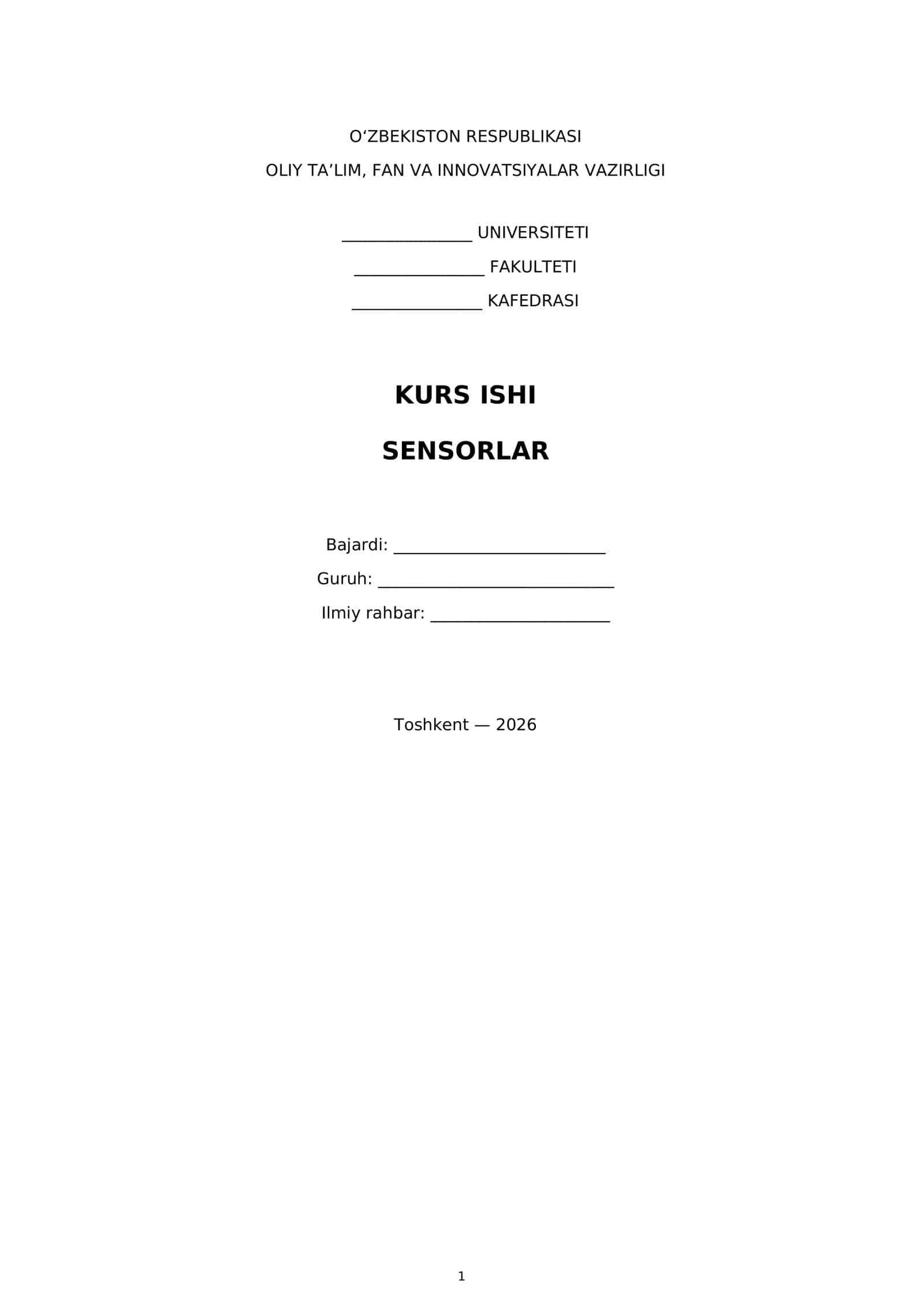 SENSORLAR