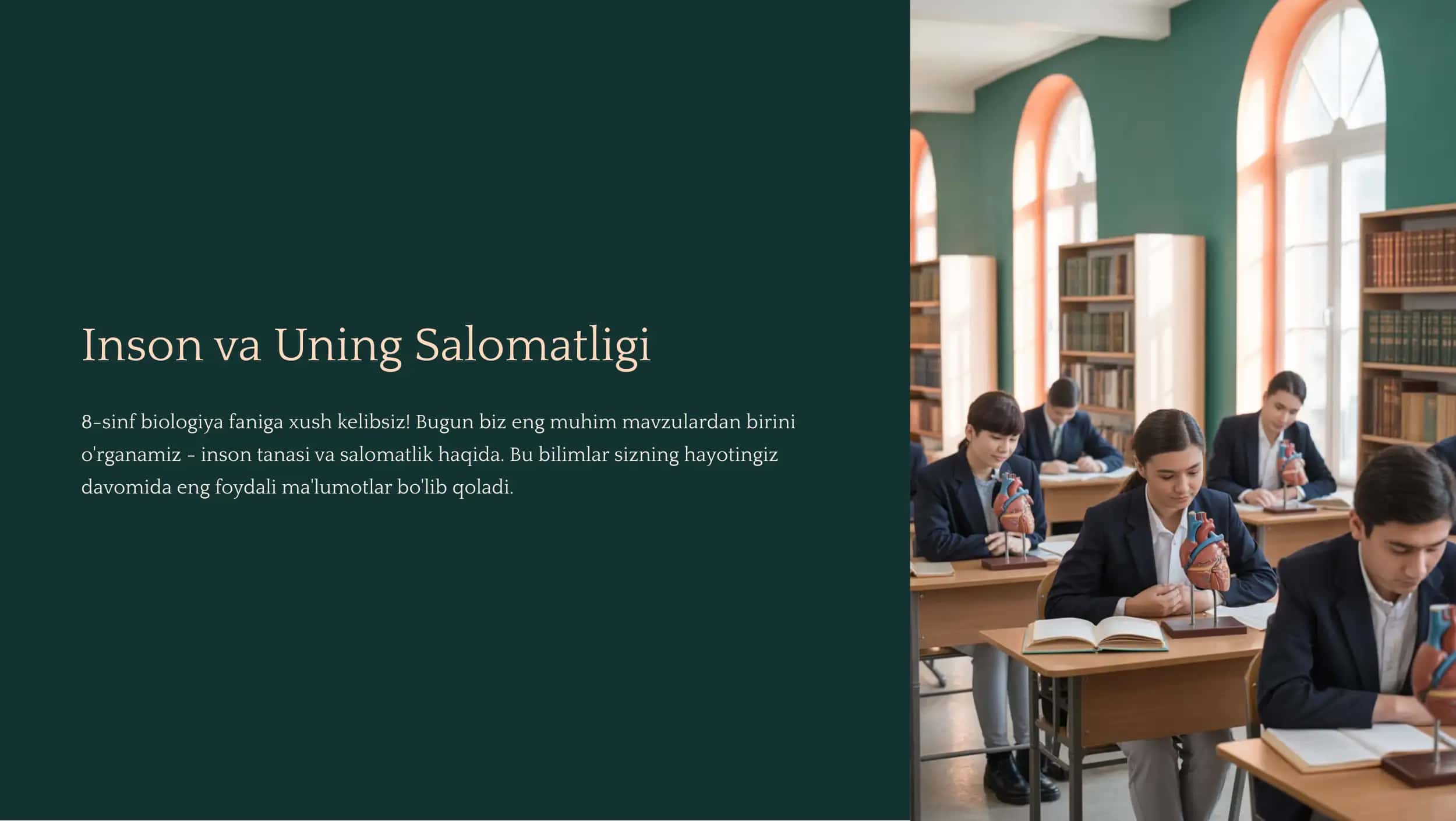Inson va Uning Salomatligi