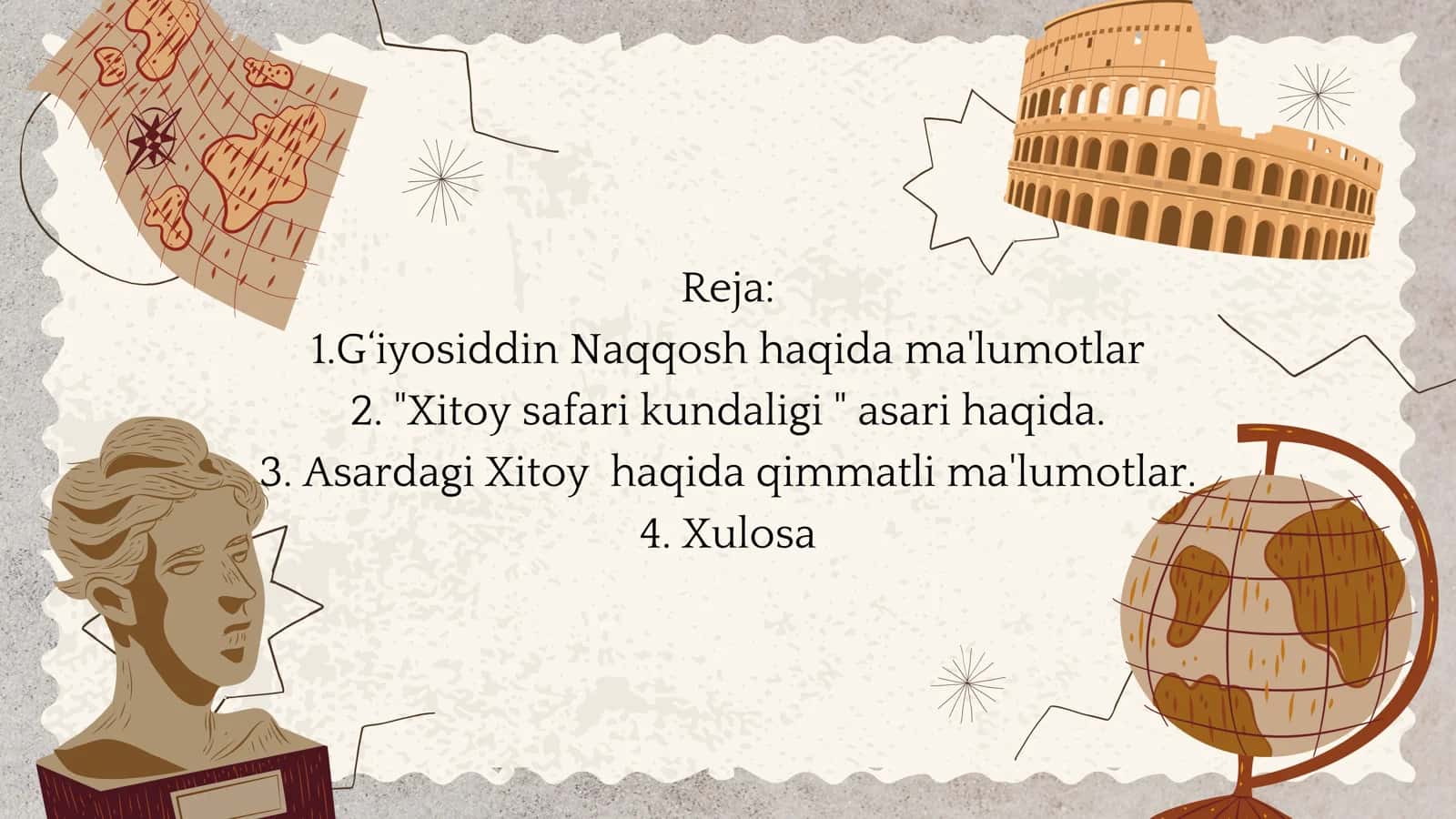 G‘iyosiddin Naqqoshning Xitoy safari kundaligi