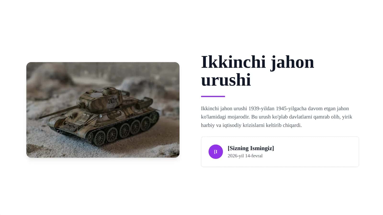 Ikkinchi Jahon Urushi