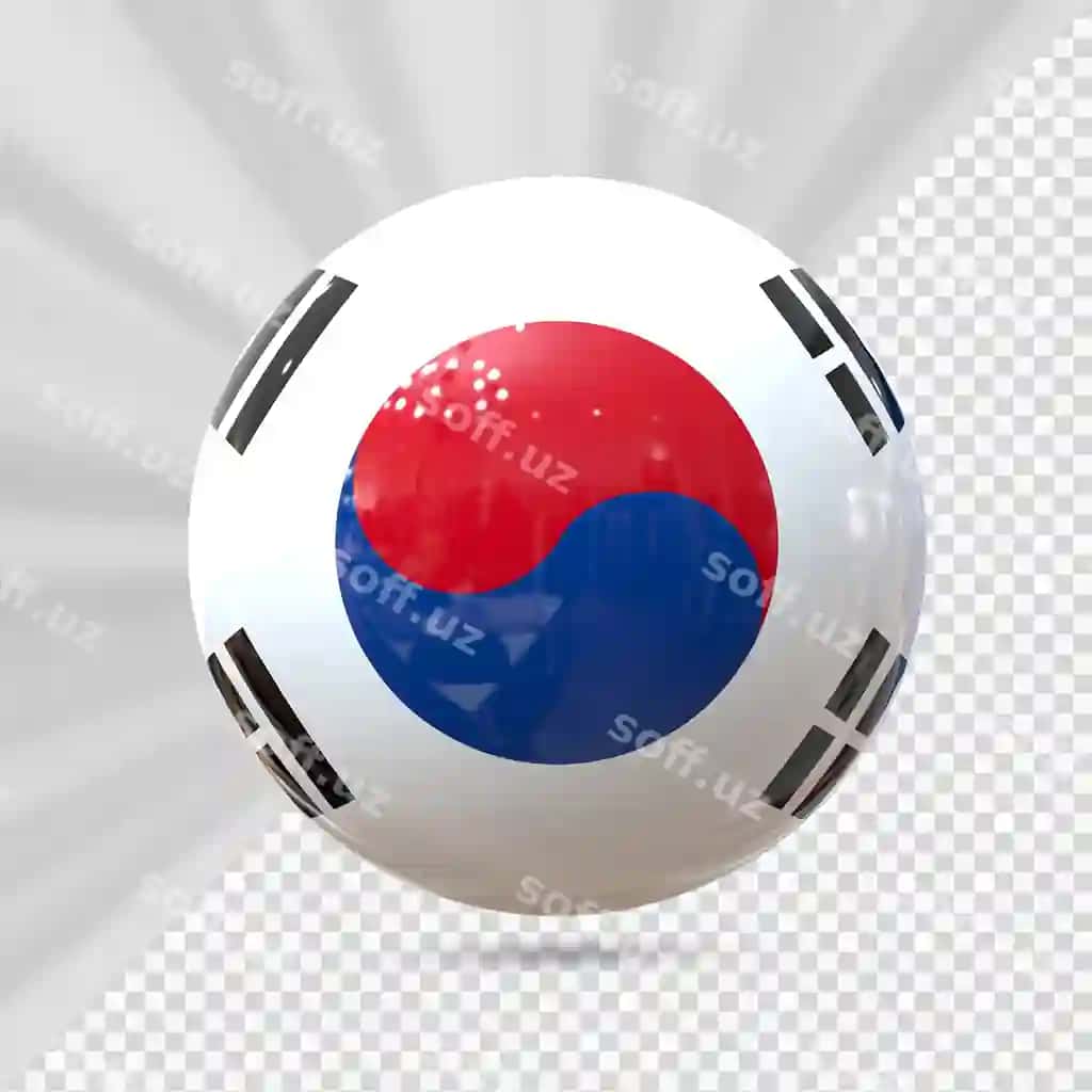 Koreya bayrog‘i belgisi | Korea flag icon